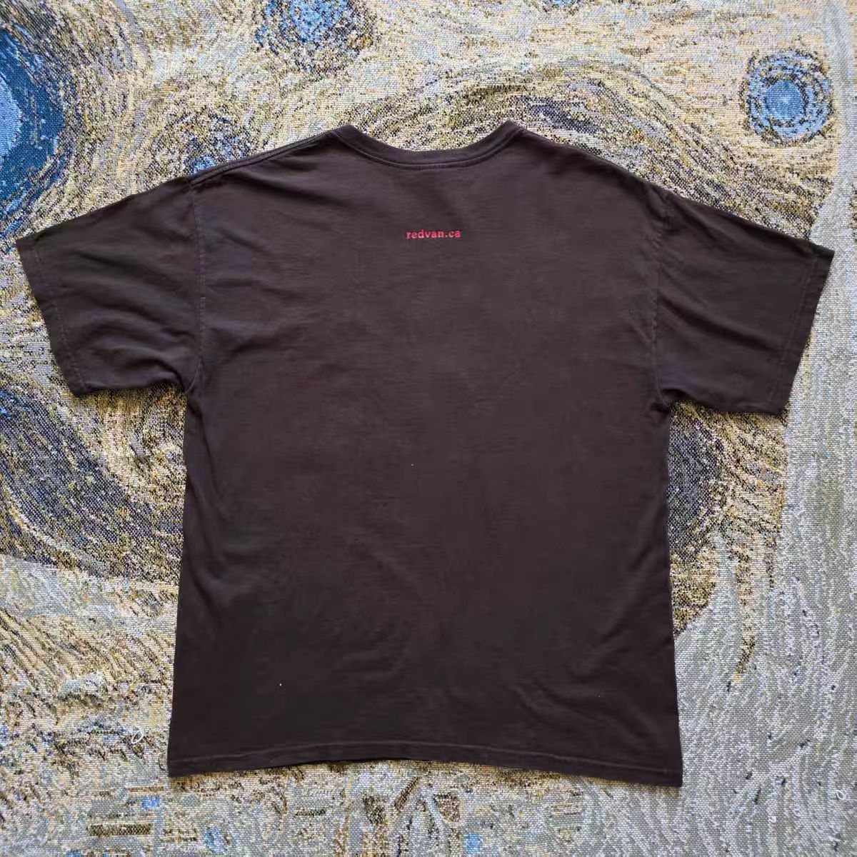 Vintage Brown retro bus print cotton t-shirt Size US M / EU 48-50 / 2 - 2 Thumbnail