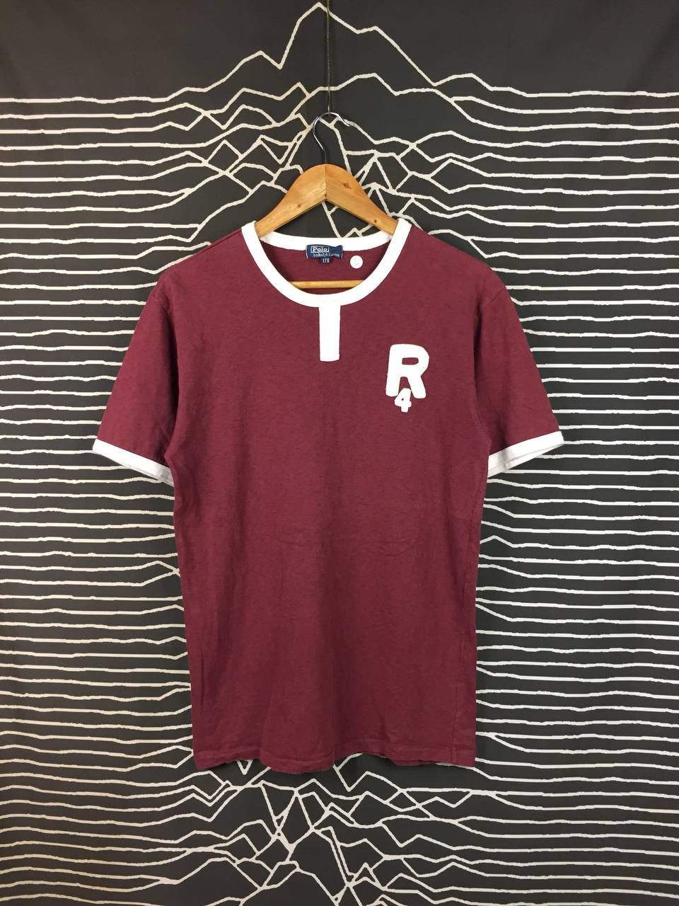 Polo Ralph Lauren Vtg Polo Ralph Lauren R4 Logo Retro Ringer Tee Size 170 Size US M / EU 48-50 / 2 - 2 Thumbnail