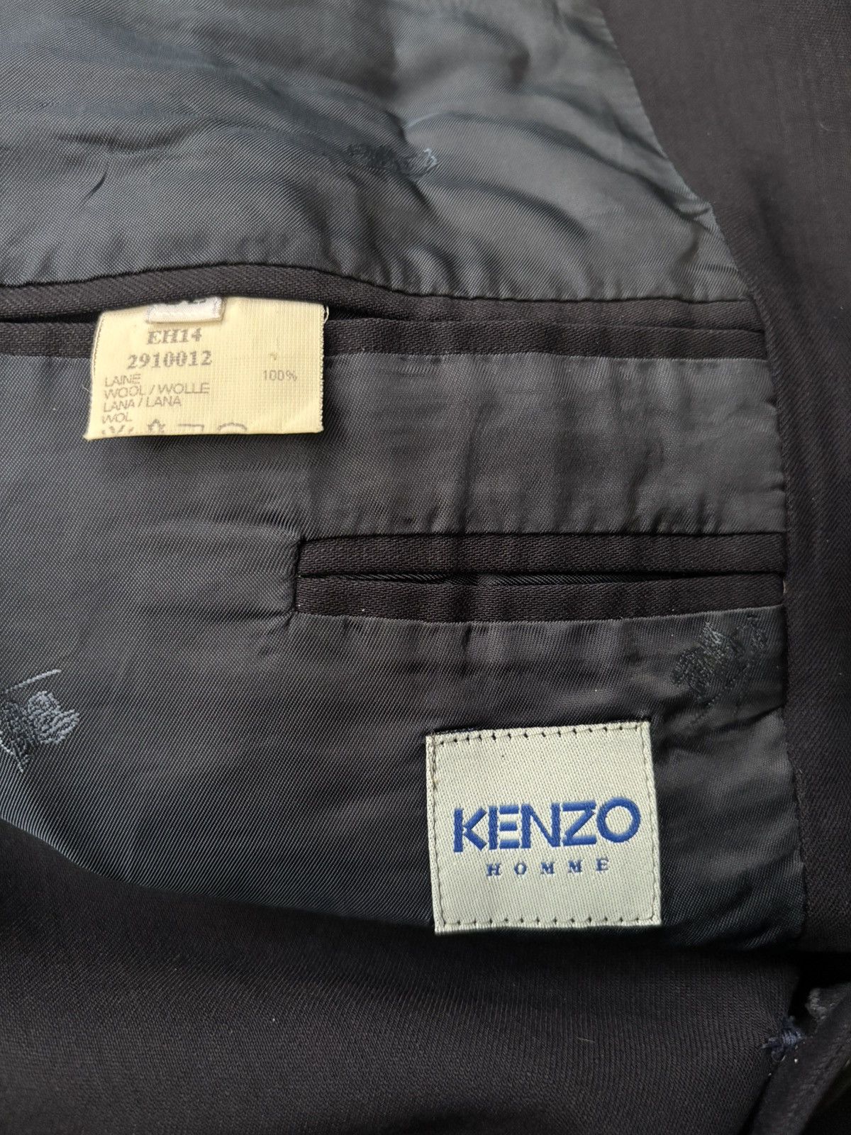 Kenzo Vintage Kenzo Blazer Wool Size 52S - 7 Thumbnail