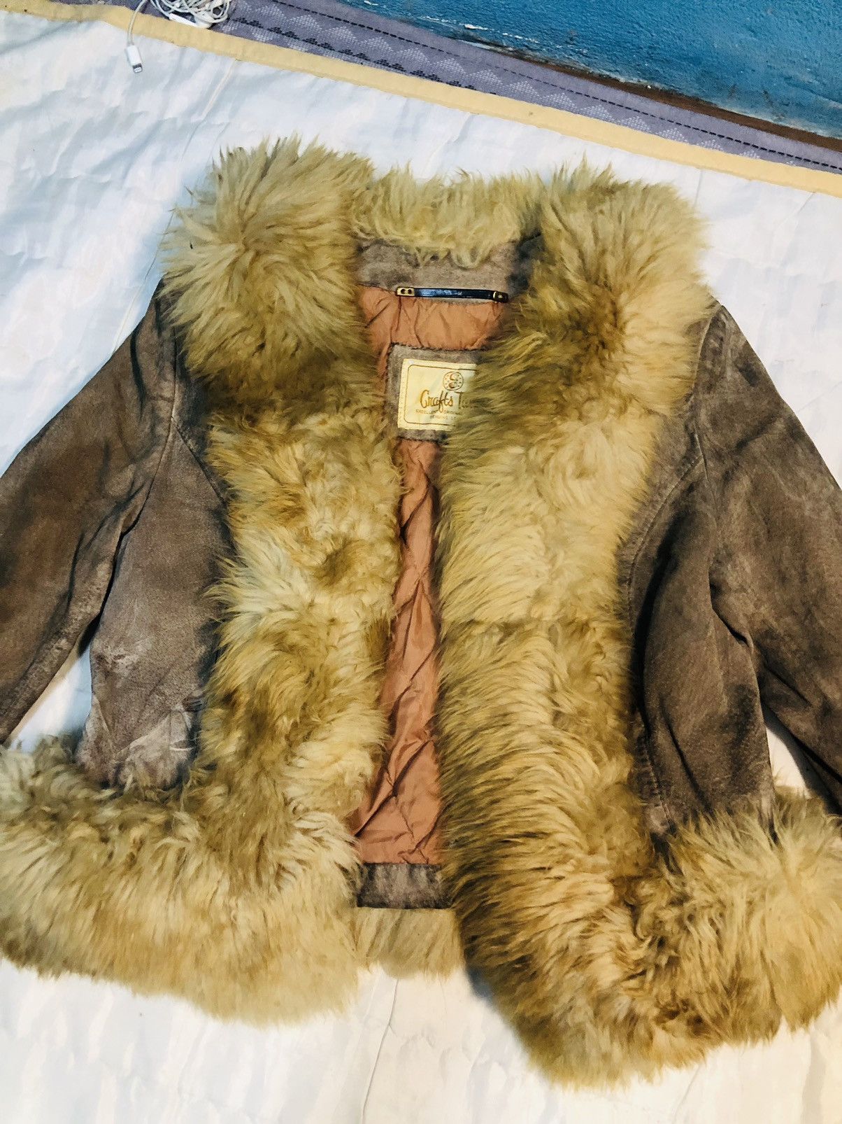 Other Furry Leather Jacket (13) Size US M / EU 48-50 / 2 - 3 Thumbnail
