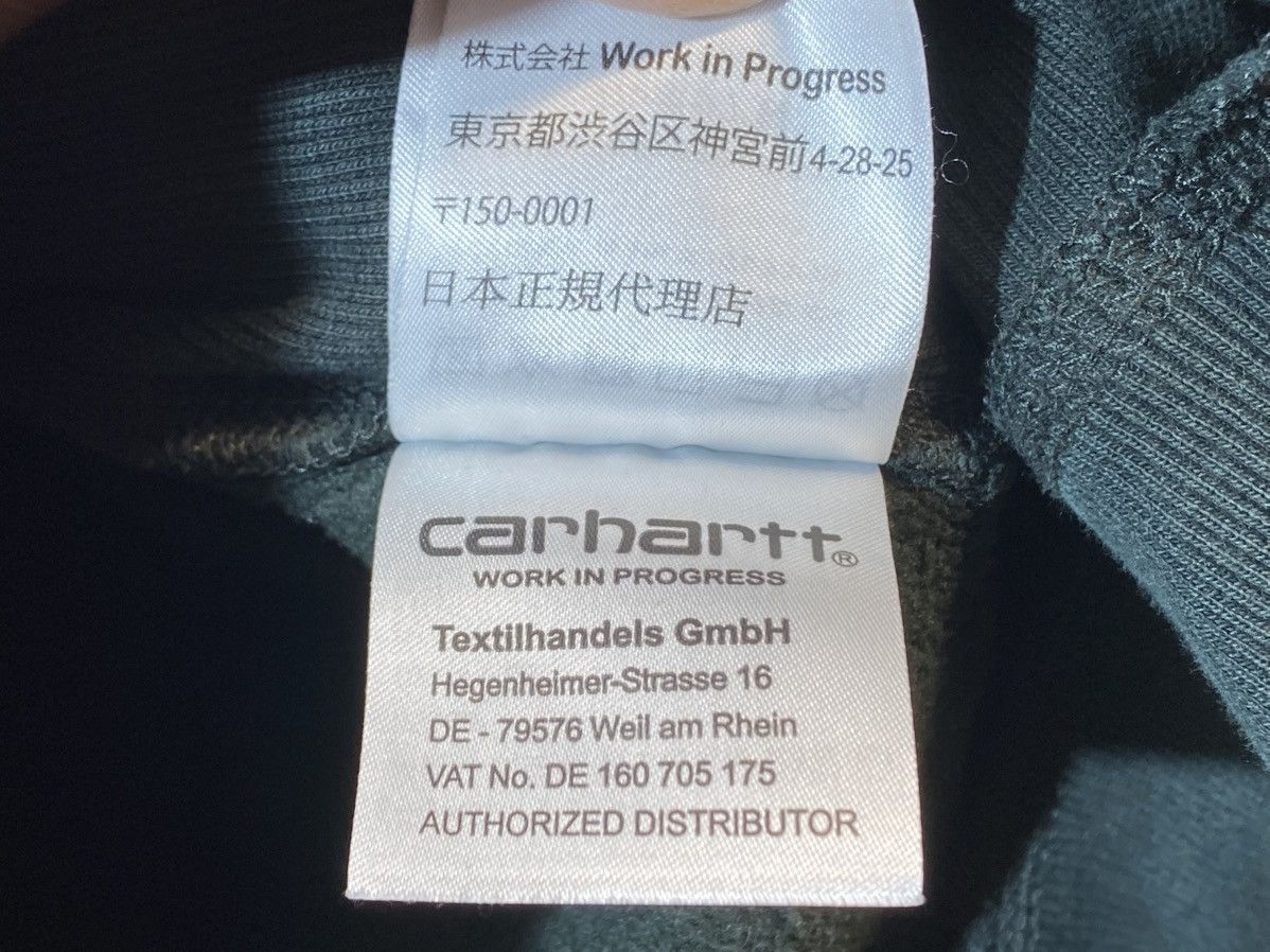 Carhartt × Vintage Carhartt hooded American script sweat size M Size US M / EU 48-50 / 2 - 9 Thumbnail
