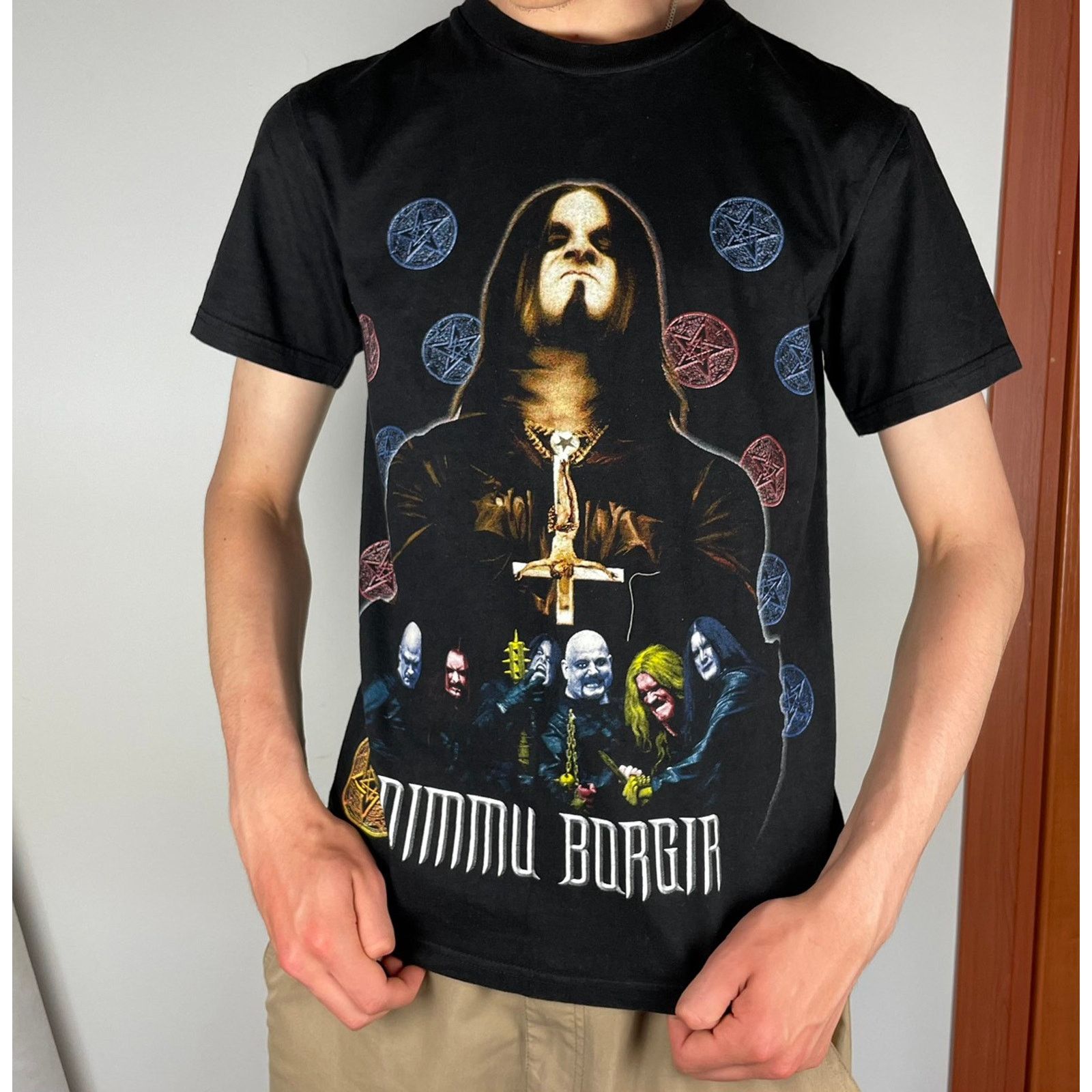 Band Tees × Vintage Vintage Dimmu Borgir T-shirt Size US M / EU 48-50 / 2 - 2 Thumbnail