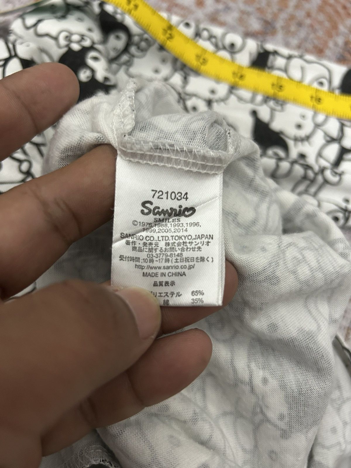 If Six Was Nine Hello Kitty Full Print zip Hoodie Size US S / EU 44-46 / 1 - 9 Thumbnail