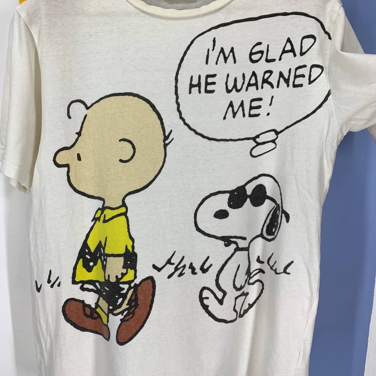 Peanuts PEANUTS SNOOPY Crew Neck T Shirt #1788/07 Size US M / EU 48-50 / 2 - 2 Thumbnail