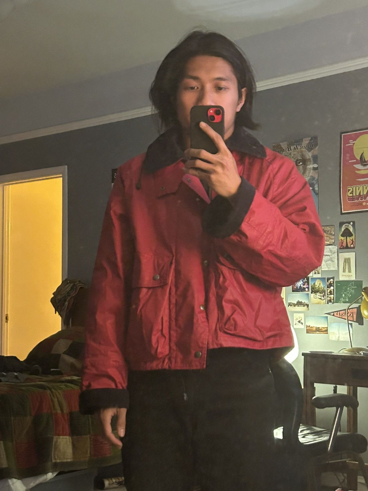 Nepenthes AiE (Arts in Education) FSG Red Jacket Size US M / EU 48-50 / 2 - 10 Thumbnail
