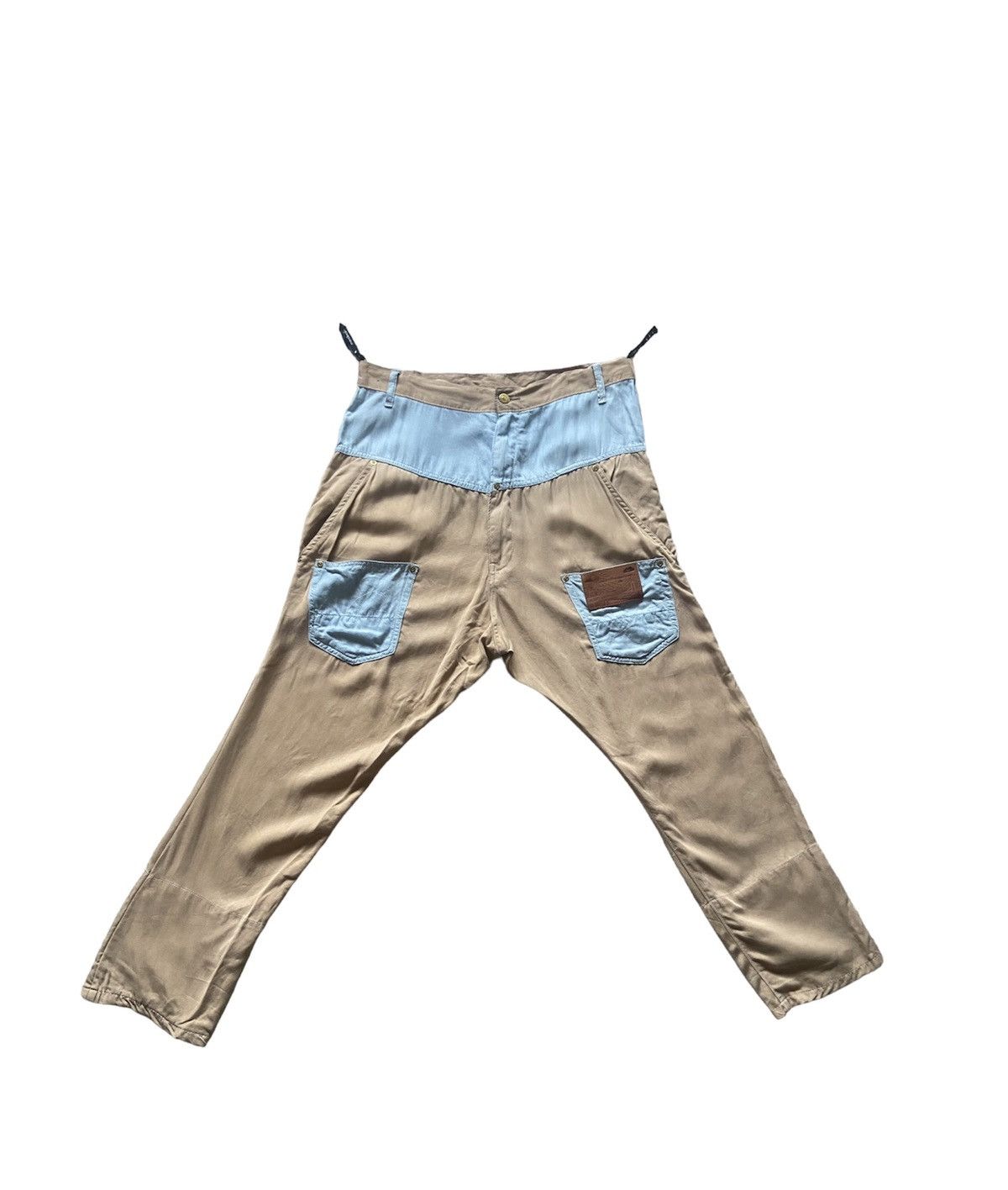 Issey Miyake × Ne-Net × mercibeaucoup Vintage Mercibeaucoup High Rise ‘Double Face’ Pants Size US 33 - 1 Thumbnail