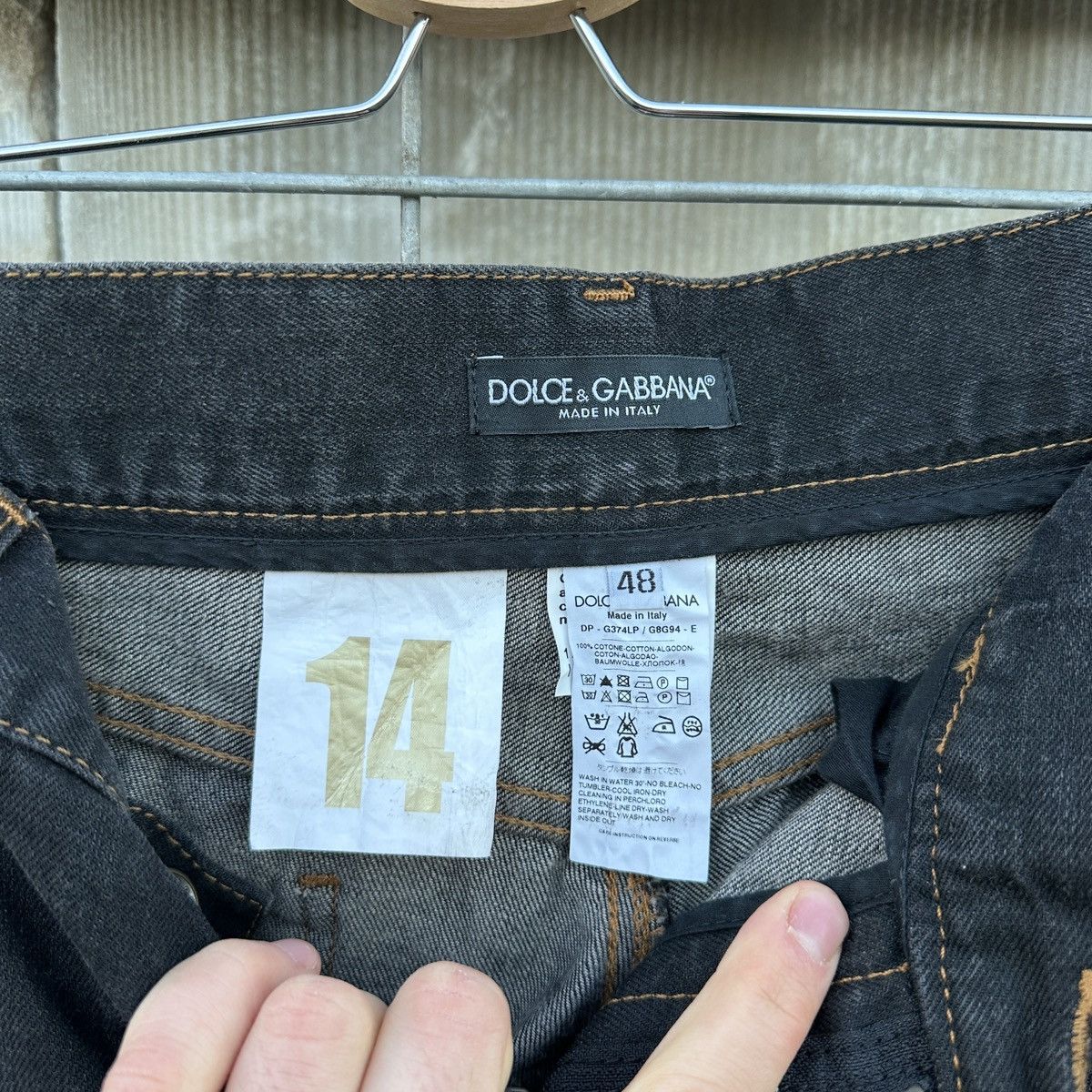 Dolce & Gabbana Dolce & Gabbana Denim Jeans Pants 48 Made In Italy Rare Size 34" / US 12 / IT 48 - 10 Thumbnail