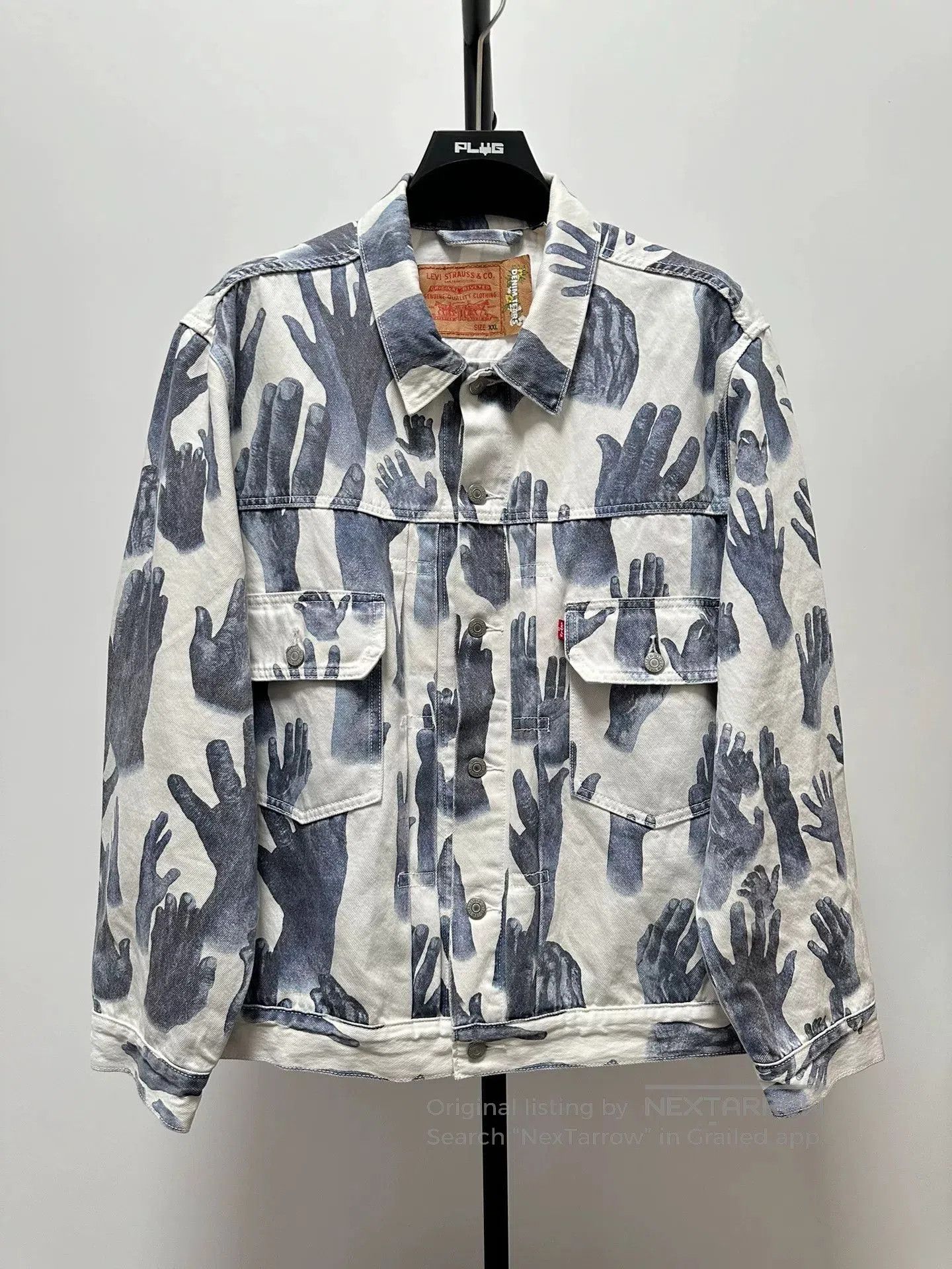 Levi's Levi's Graffiti Palm Denim Jacket. Size US XXL / EU 58 / 5 - 1 Thumbnail