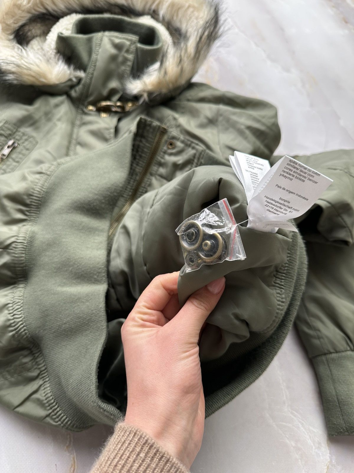 Japanese Brand Vintage Bomber Jacket Size M / US 6-8 / IT 42-44 - 7 Thumbnail