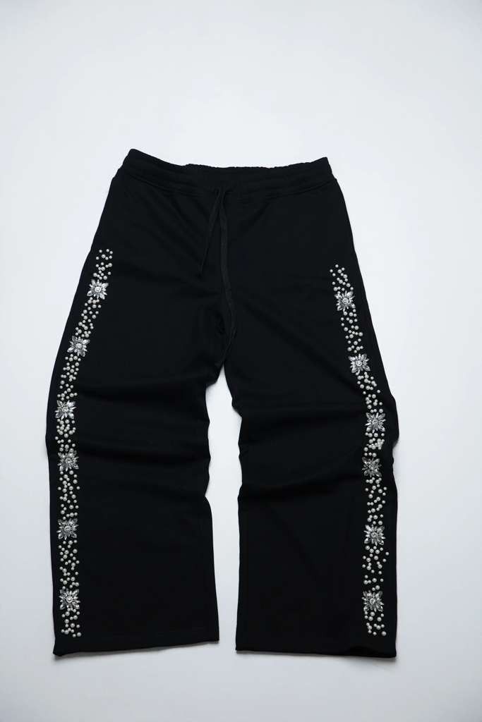 Other Fraternal Desires 'What the Pearl' Black Sweats Size US 28 / EU 44 - 1 Preview