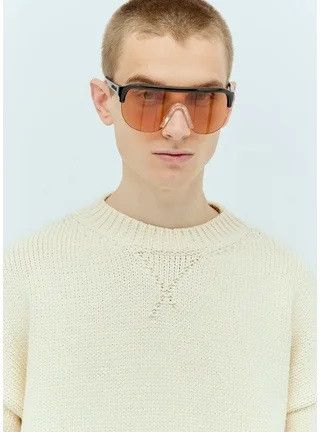 Gucci NEW Gucci GG1645S 005 Unisex Mask Sunglasses GG 1645S Size ONE SIZE - 14 Thumbnail