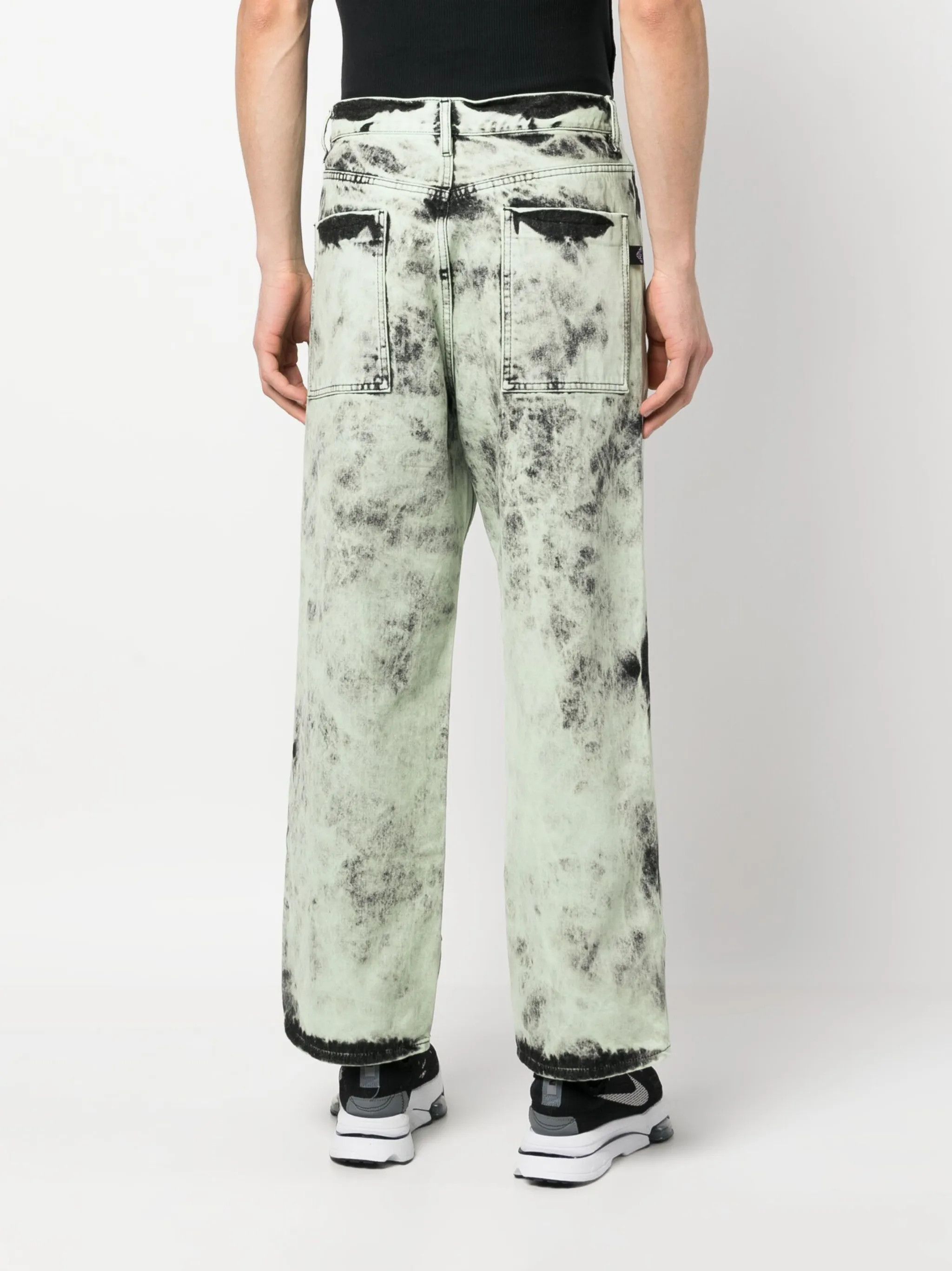 OAMC o1y0225 Denim Pant in Sage Green/Black Size US 31 - 4 Thumbnail
