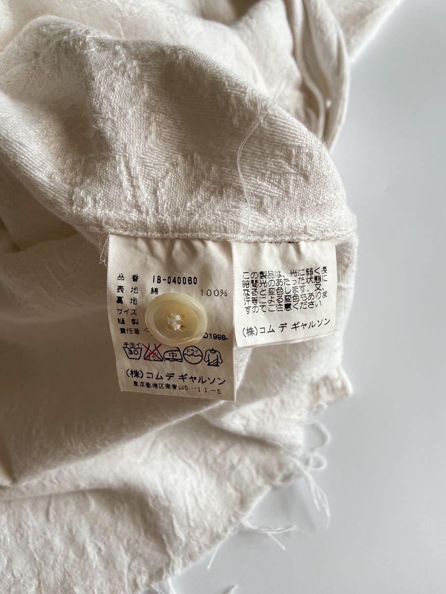 Comme des Garcons Homme 1998 Gardening Shirt Size US M / EU 48-50 / 2 - 7 Thumbnail