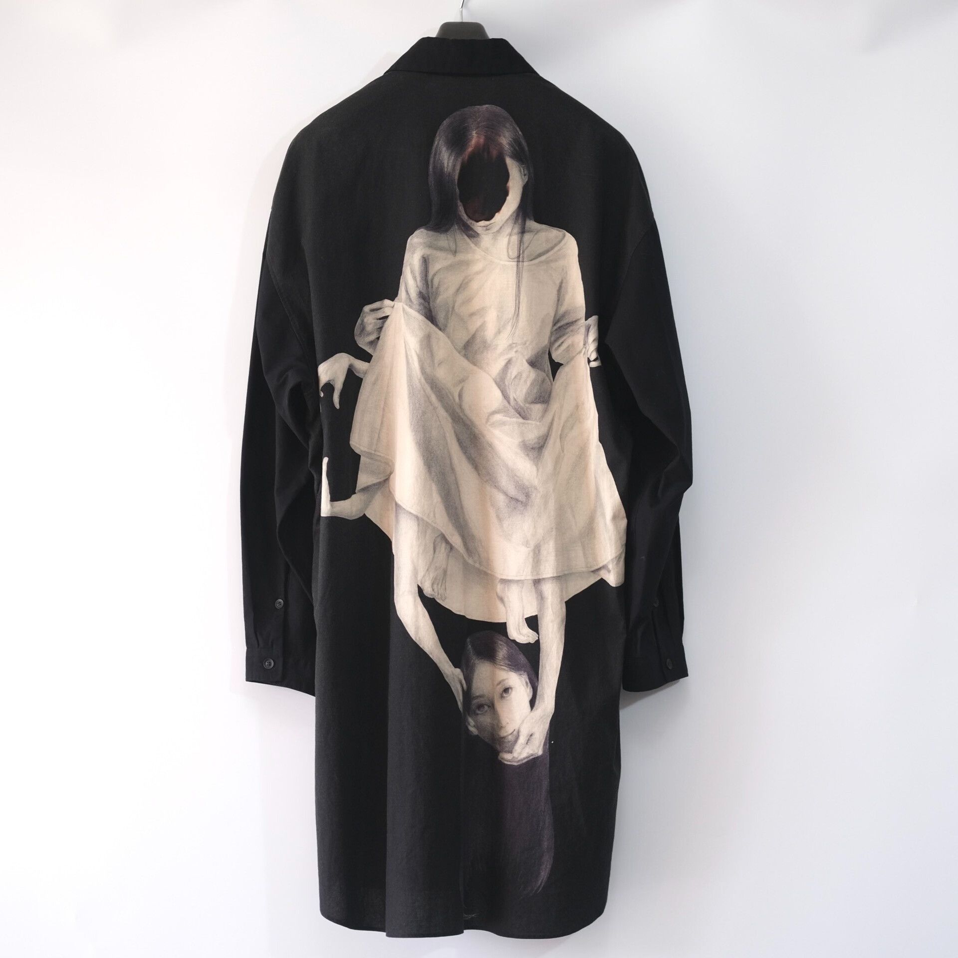 Yohji Yamamoto Black Cradle Shirt