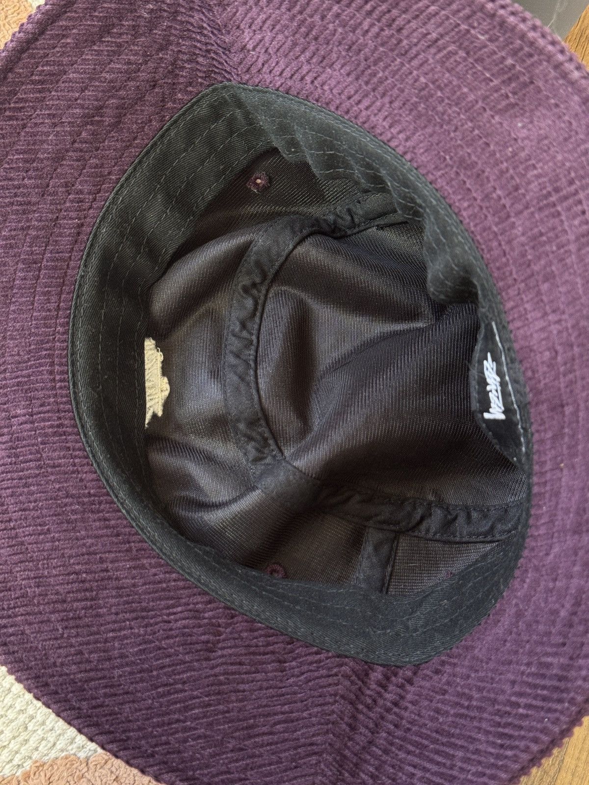 Stussy VINTAGE VELVET STUSSY 2000s HAT PANAMA Size ONE SIZE - 6 Thumbnail