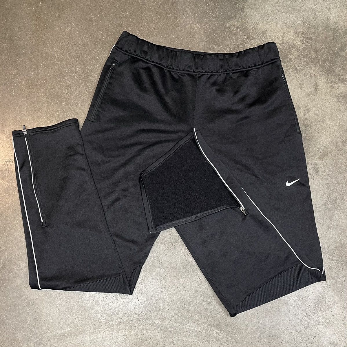 Vintage Nike Dri-Fit Warm Up Track Pants Size US 34 / EU 50 - 3 Thumbnail