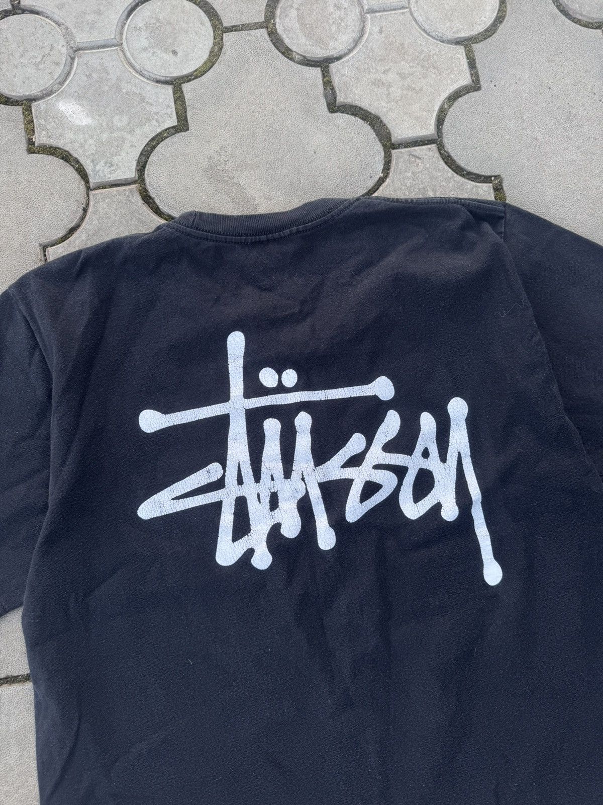 Stussy Vintage Stussy Big Logo Tee Shirt Size US M / EU 48-50 / 2 - 3 Thumbnail