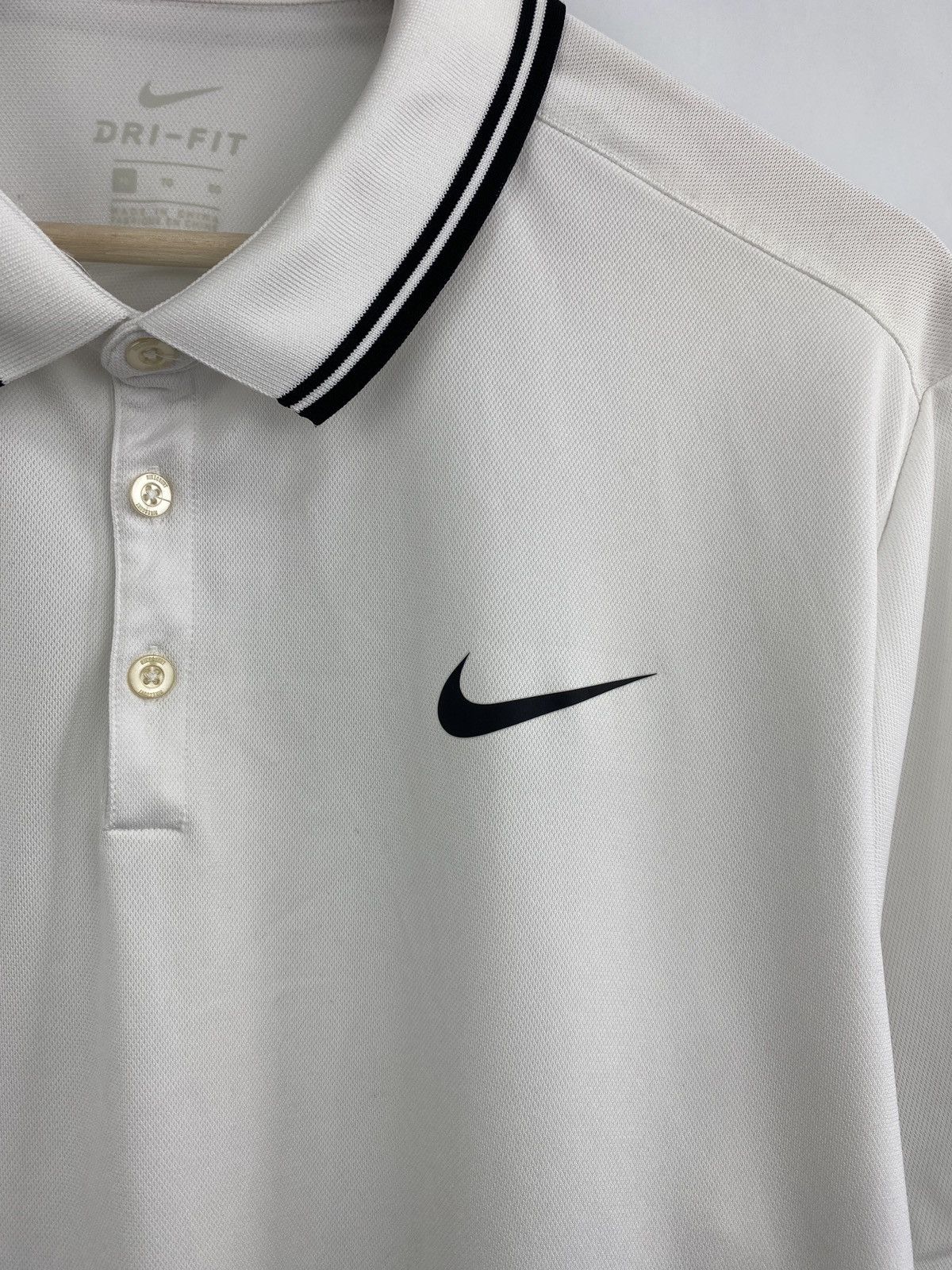 Nike × Tiger Woods 🇺🇸 Y2K Nike Golf Polo T-Shirt Rare Retro Hype Size US XL / EU 56 / 4 - 4 Thumbnail