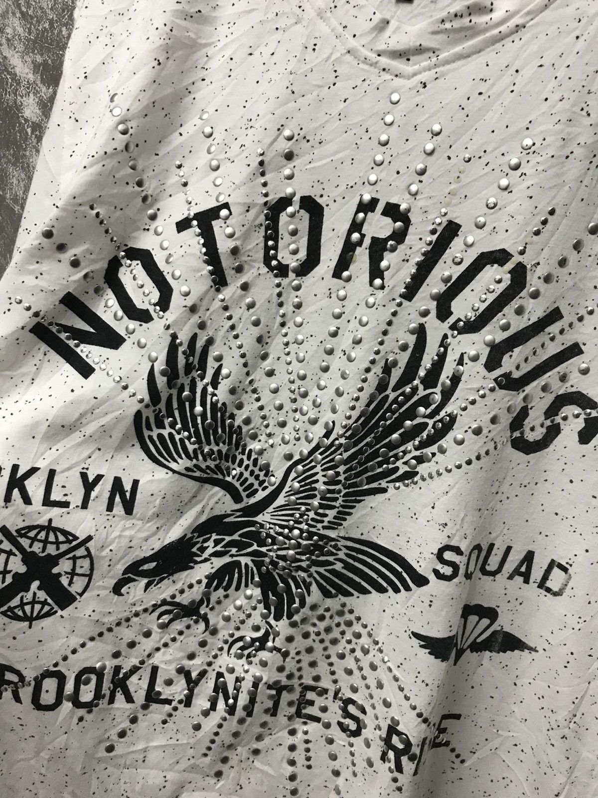 Affliction × Brooklyn Cloth × Southpole Brooklyn Affliction Eagle Y2K Graphic Tee Size US L / EU 52-54 / 3 - 3 Thumbnail