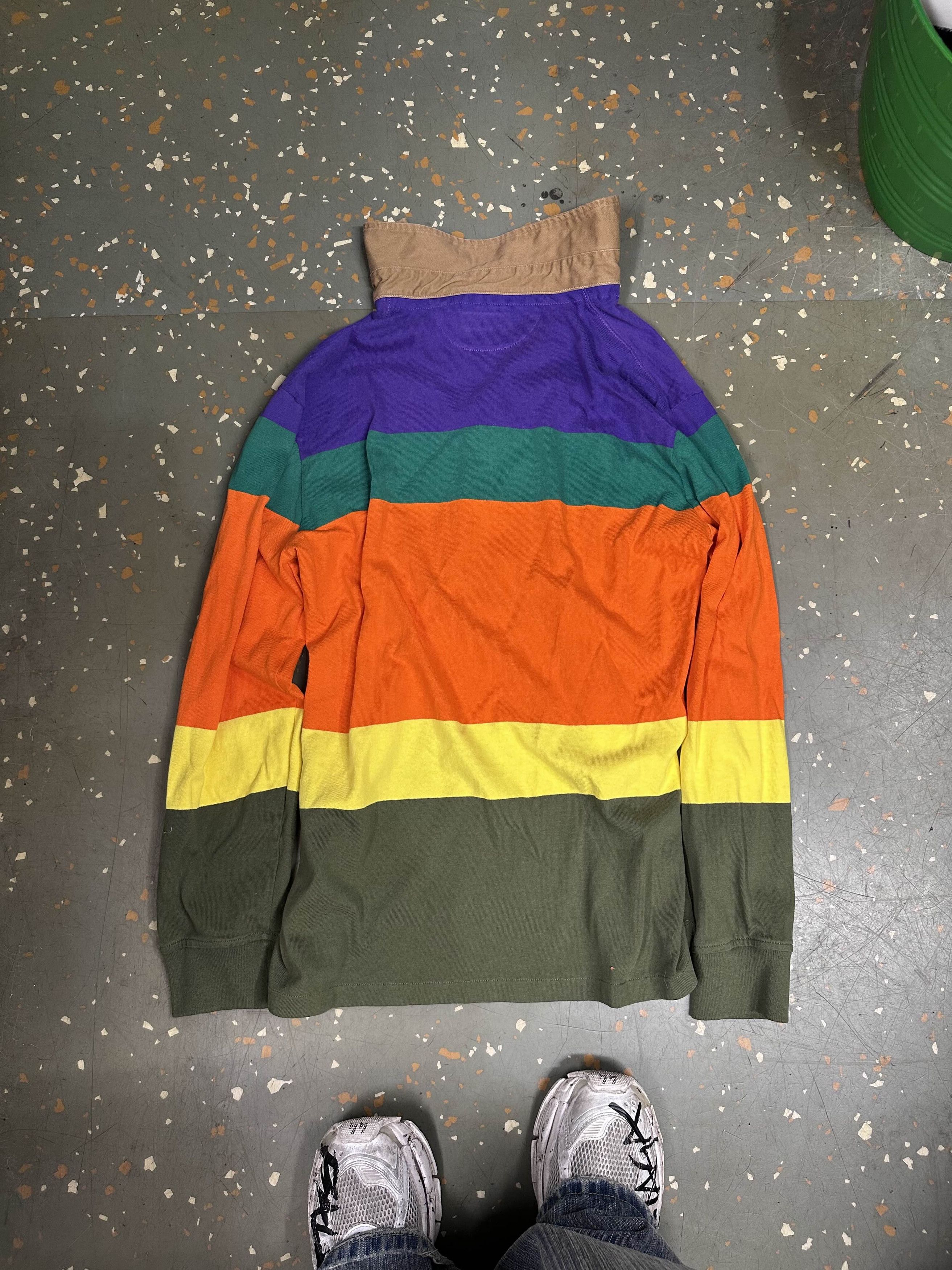 Polo Ralph Lauren 💥 Vintage Polo Ralph Lauren Voyager Expedition Rugby Shirt Size US L / EU 52-54 / 3 - 3 Thumbnail