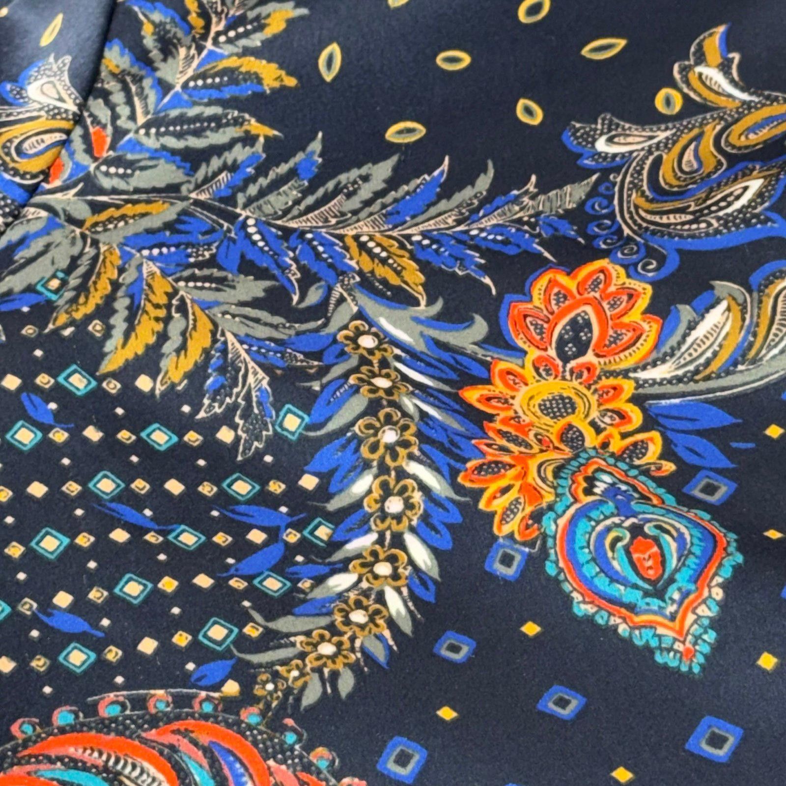 Other Vintage Paisley Print Satin Pajama Set PXL Size ONE SIZE - 3 Thumbnail