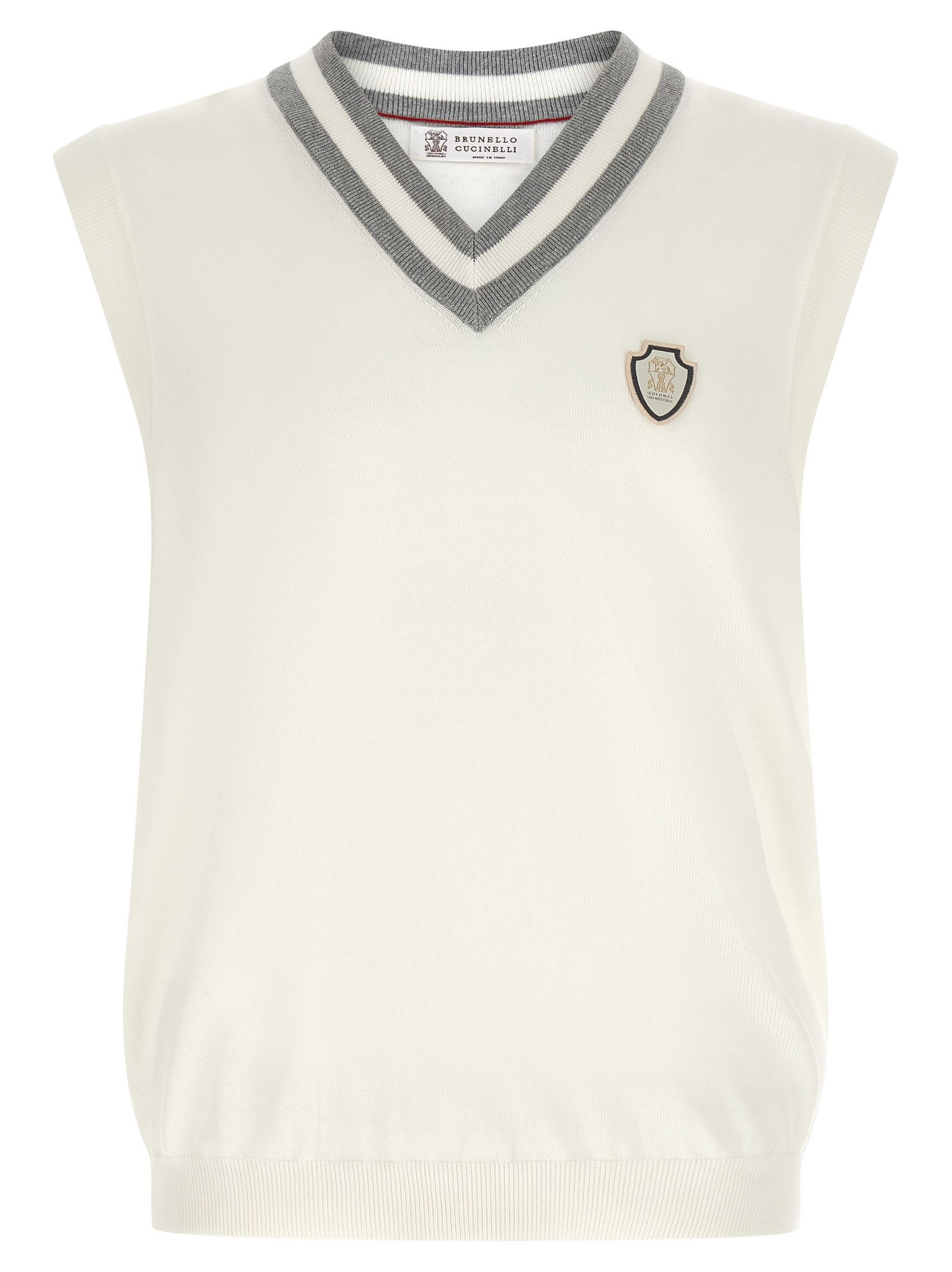 Brunello Cucinelli Logo patch vest Size US XS / EU 42 / 0 - 1 Thumbnail