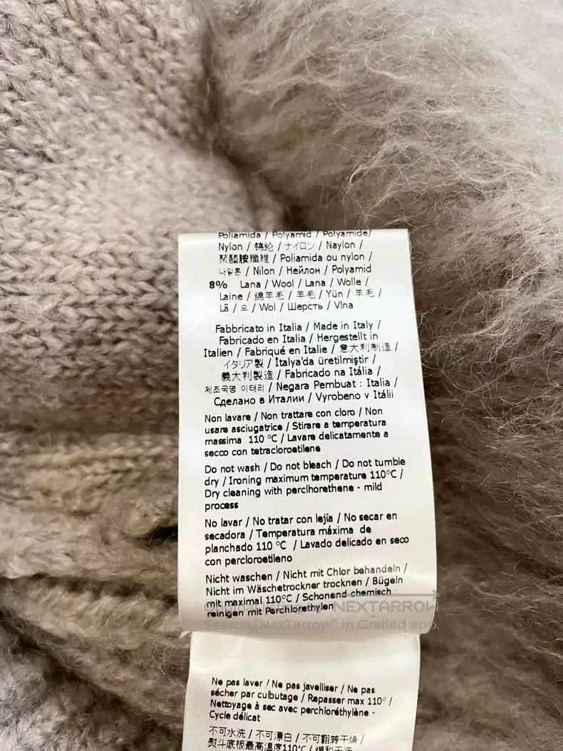Fendi Fendi Mid-length Mohair Wool Knit Coat Size XS / US 0-2 / IT 36-38 - 7 Thumbnail