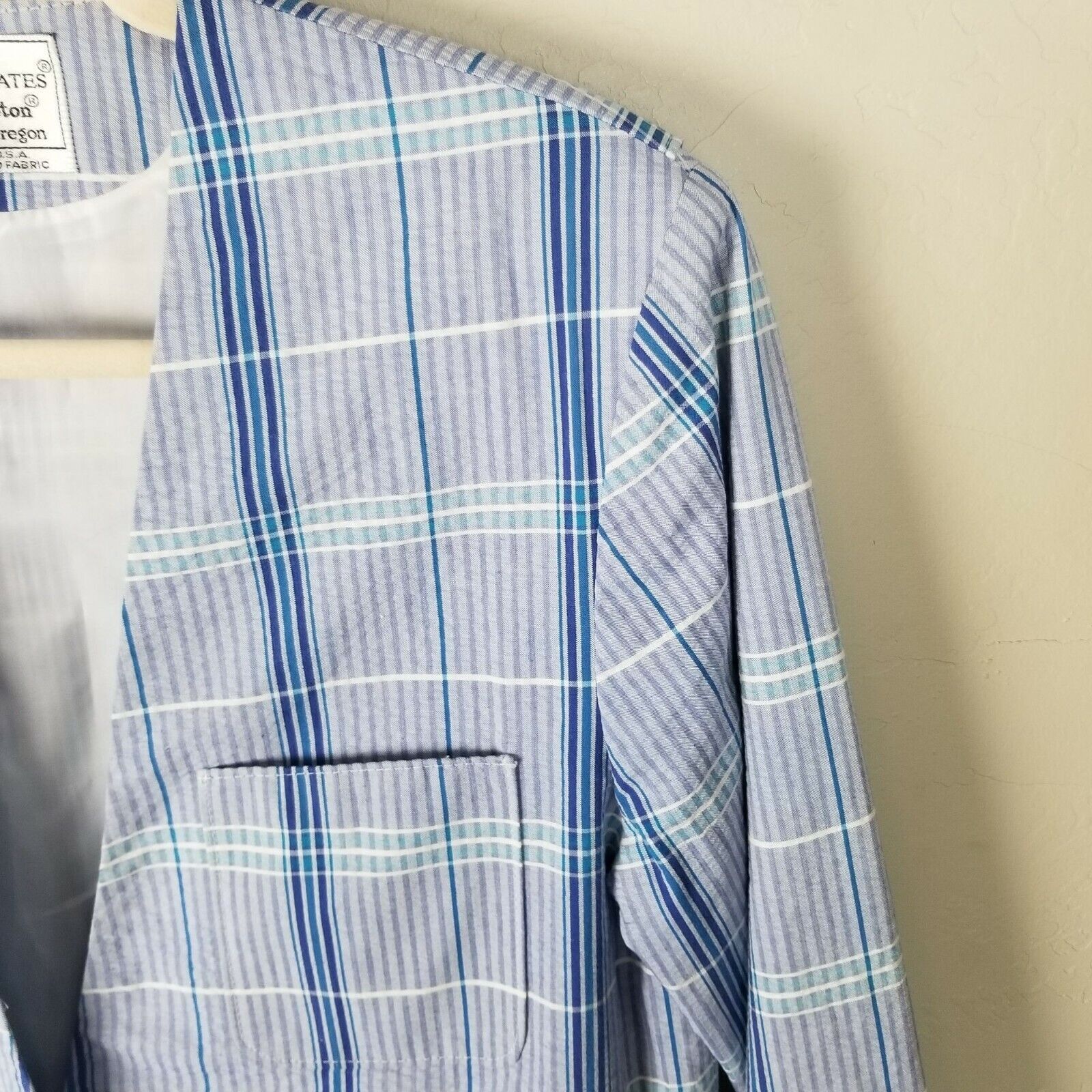 Pendleton Vintage Pendleton Womens Plaid Blazer Light Academia Preppy Size M / US 6-8 / IT 42-44 - 2 Thumbnail