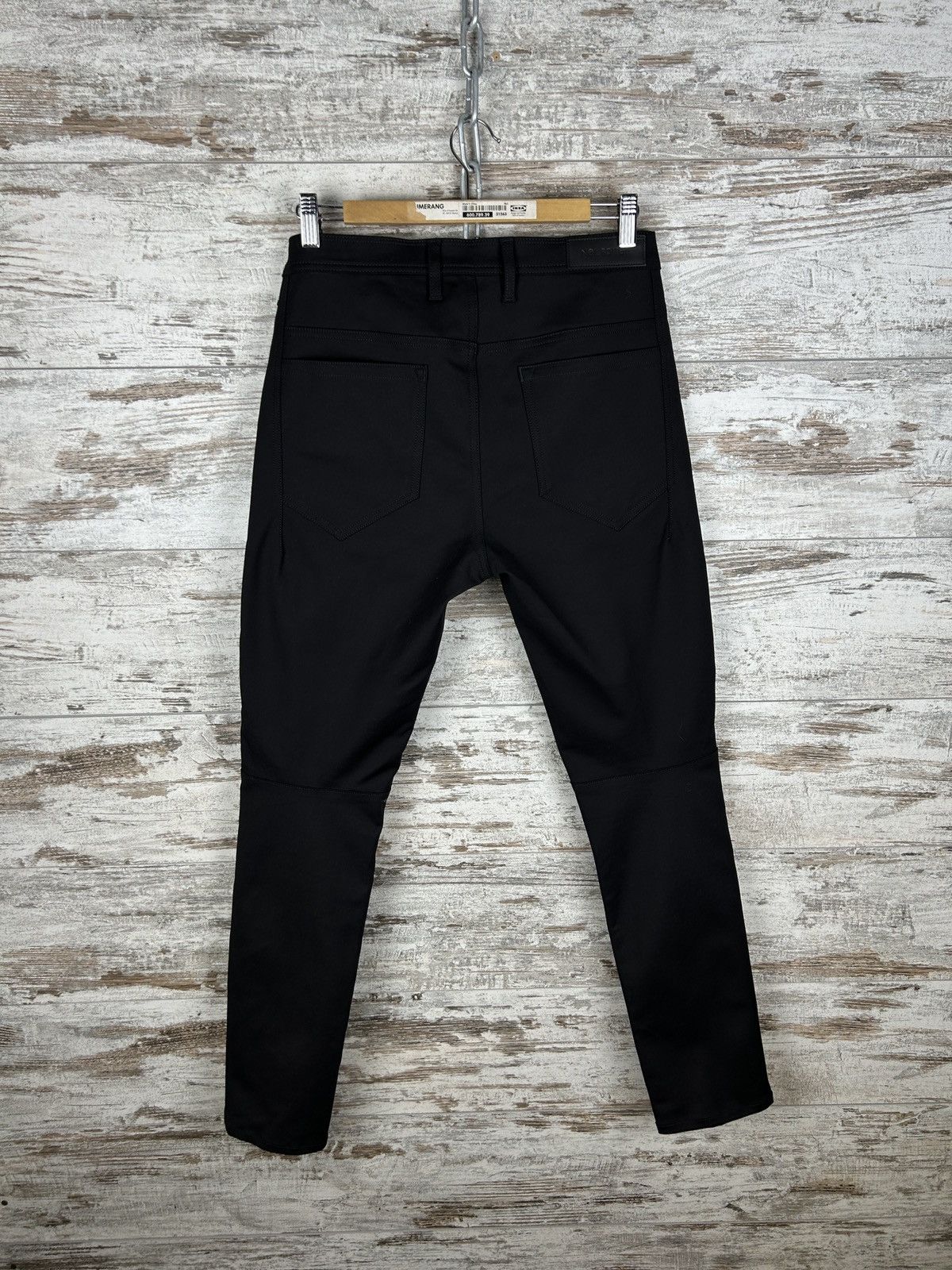 Mens Neil Barrett Black Pants DENIM TROUSERS SUPER SKINNY