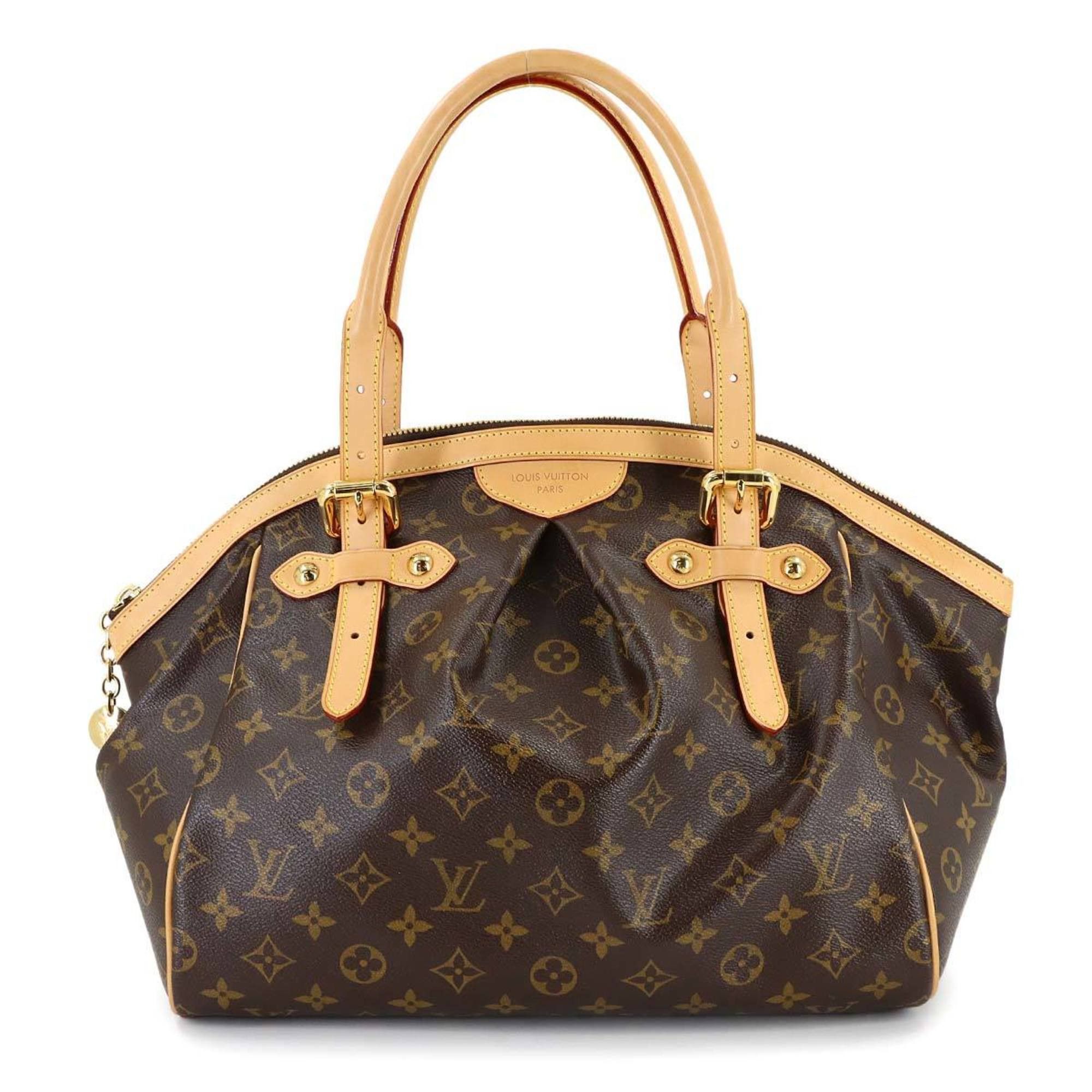 Louis Vuitton Monogram Tivoli Gm Tote Handbag, Brown, M40144, Gold Hardware, Women's