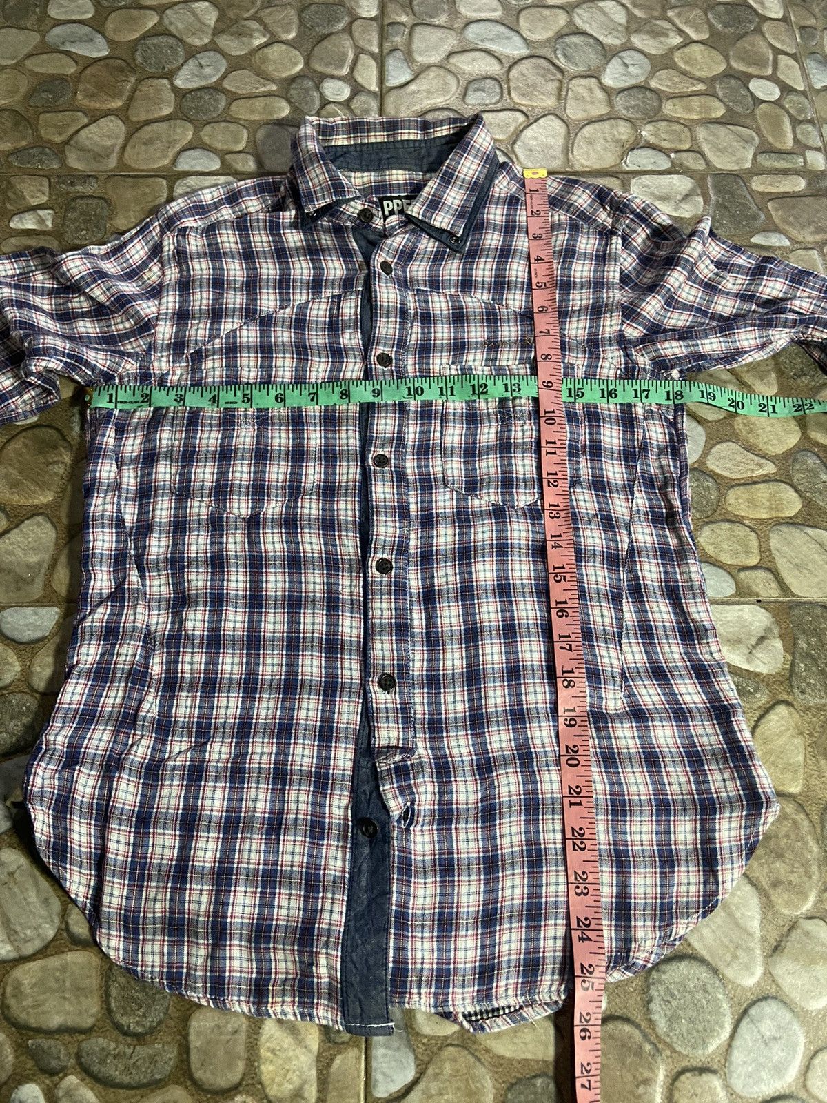 Japanese Brand × PPFM VTG PPFM long shirt japanese Size US M / EU 48-50 / 2 - 11 Thumbnail