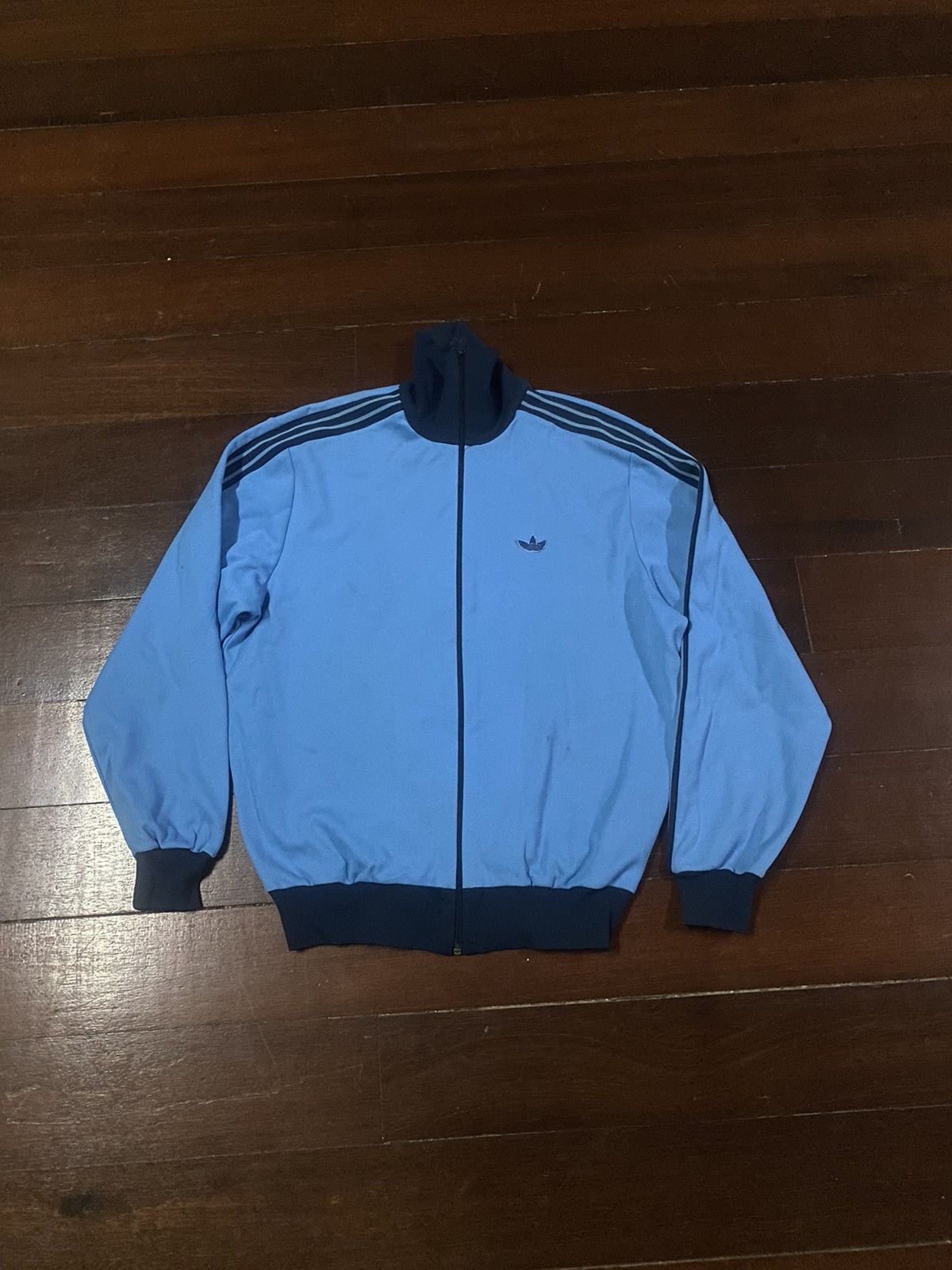 Adidas × Japanese Brand × Vintage FIRE 🔥 VINTAGE ADIDAS TRACK JACKET REPRODUCTION WEST GERMANY Size US M / EU 48-50 / 2 - 4 Thumbnail