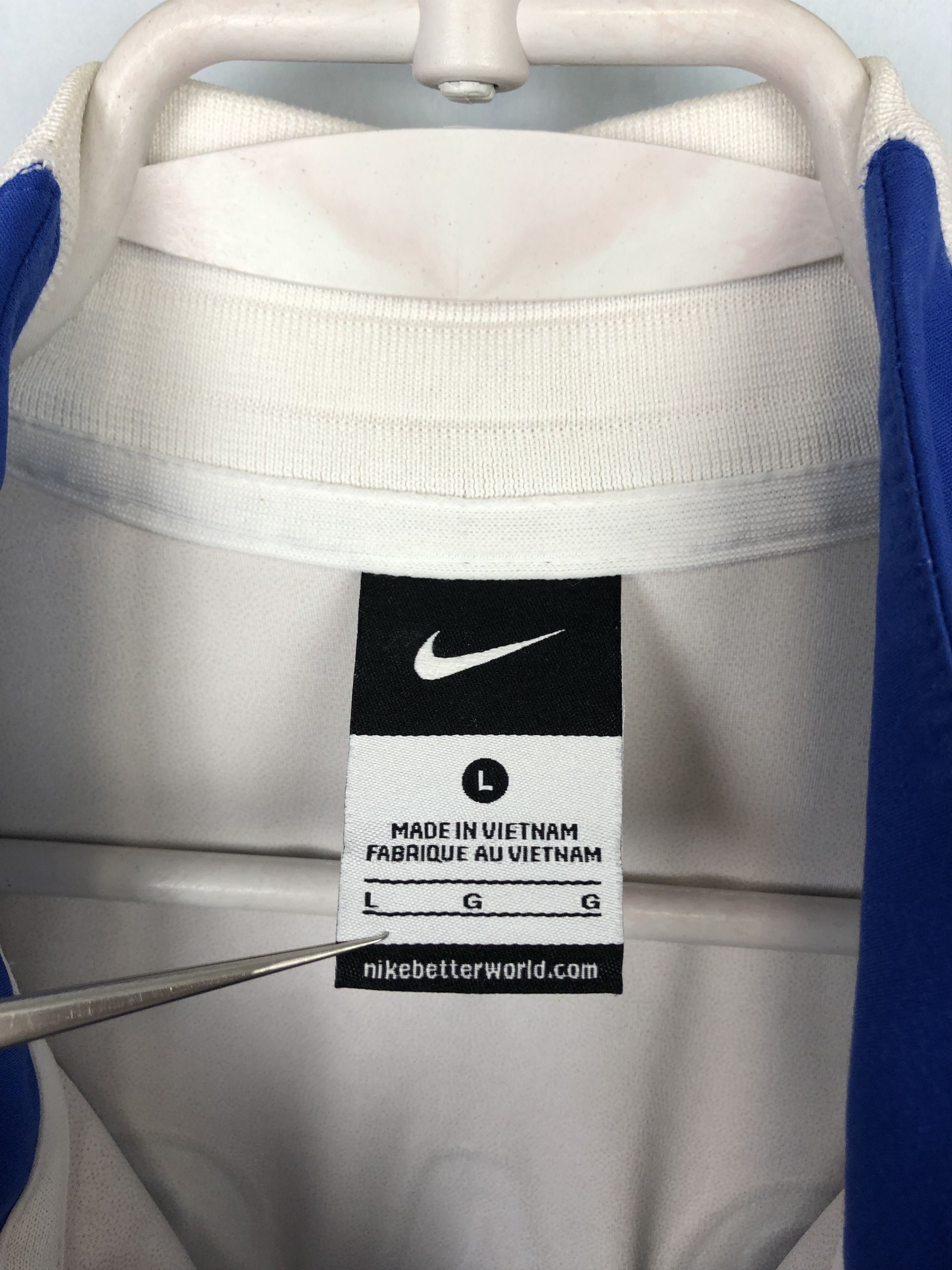 Nike Nike 2014 Brazil N98 Tech Jacket Anthem Football Track Top Size US L / EU 52-54 / 3 - 7 Thumbnail
