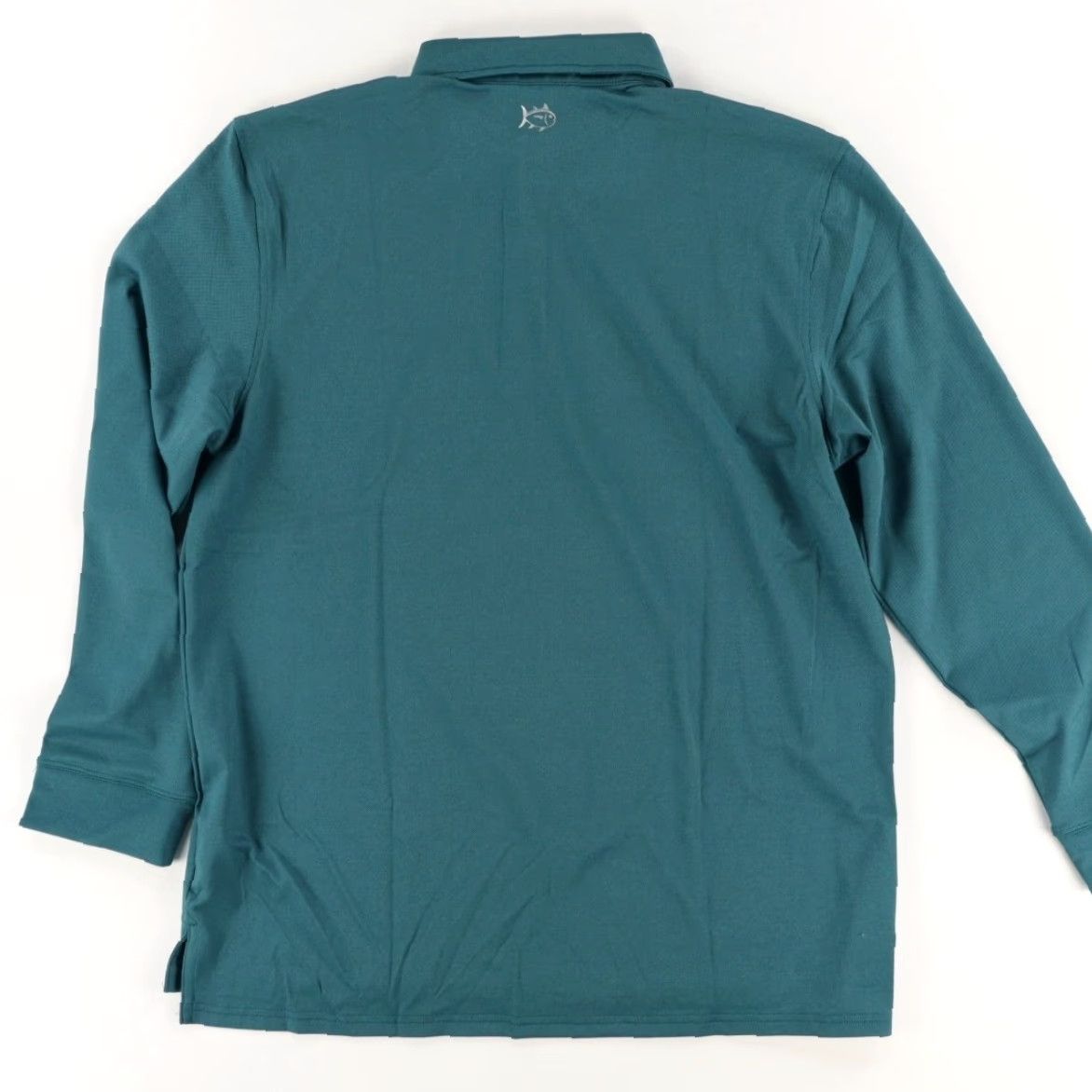 Southern Tide Southern Tide Belfair Perf Stretch Long Sleeve Polo Shirt Green Men's XL Size US XL / EU 56 / 4 - 4 Thumbnail