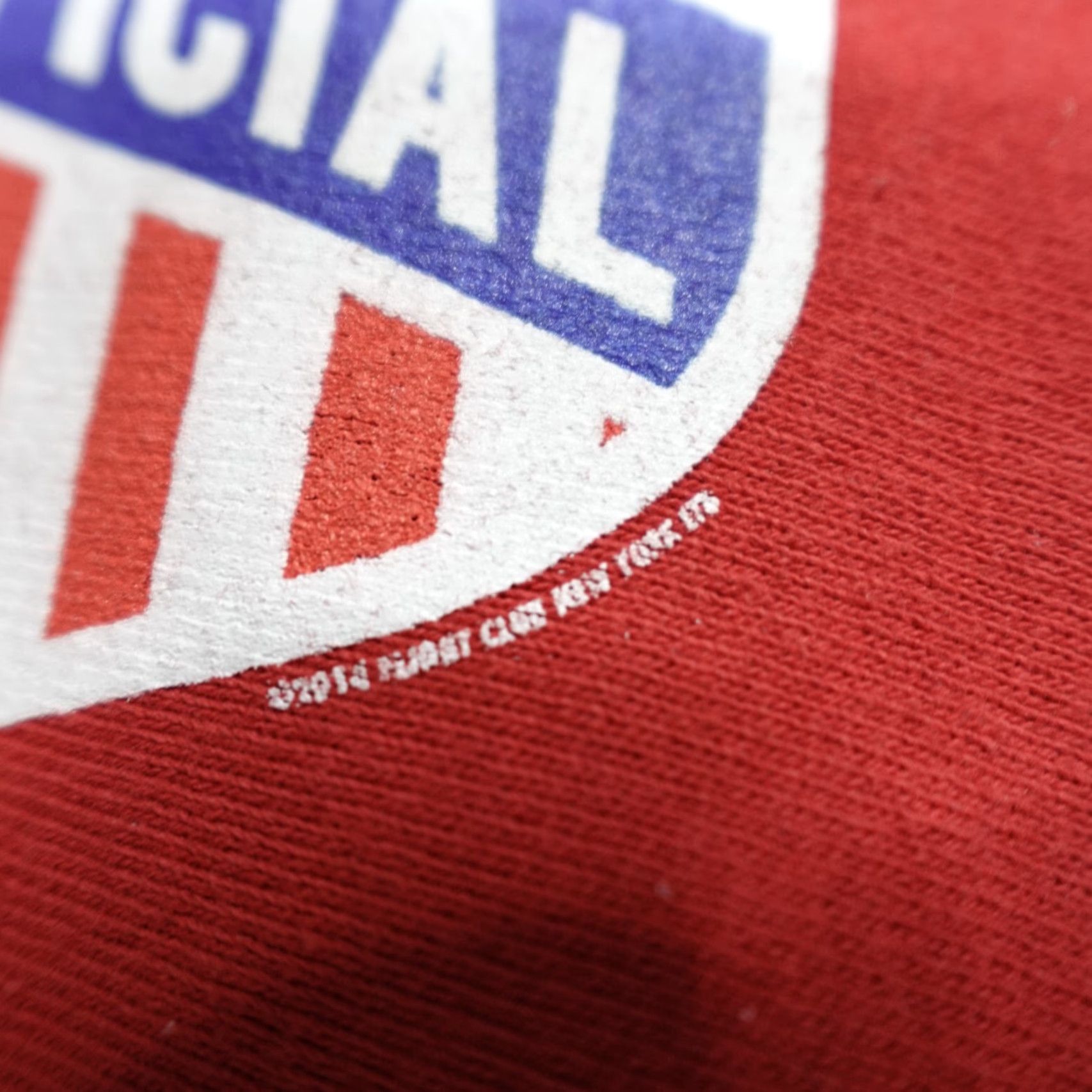 B Sides VINTAGE Fight Club New York Sweatshirt S Red FCNY Official Cotton Gusseted Sides Sweatshirt Mens Crew Neck Long Sleeve Pullover Size US S / EU 44-46 / 1 - 3 Thumbnail