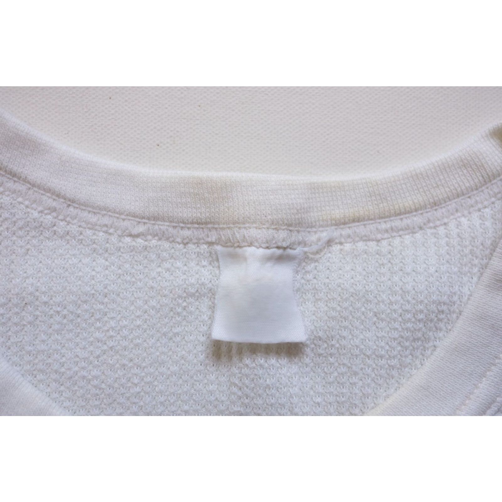 Fruit Of The Loom VINTAGE FRUIT OF THE LOOM Thermal White Long Sleeve T Shirt Mens L Size US L / EU 52-54 / 3 - 8 Thumbnail