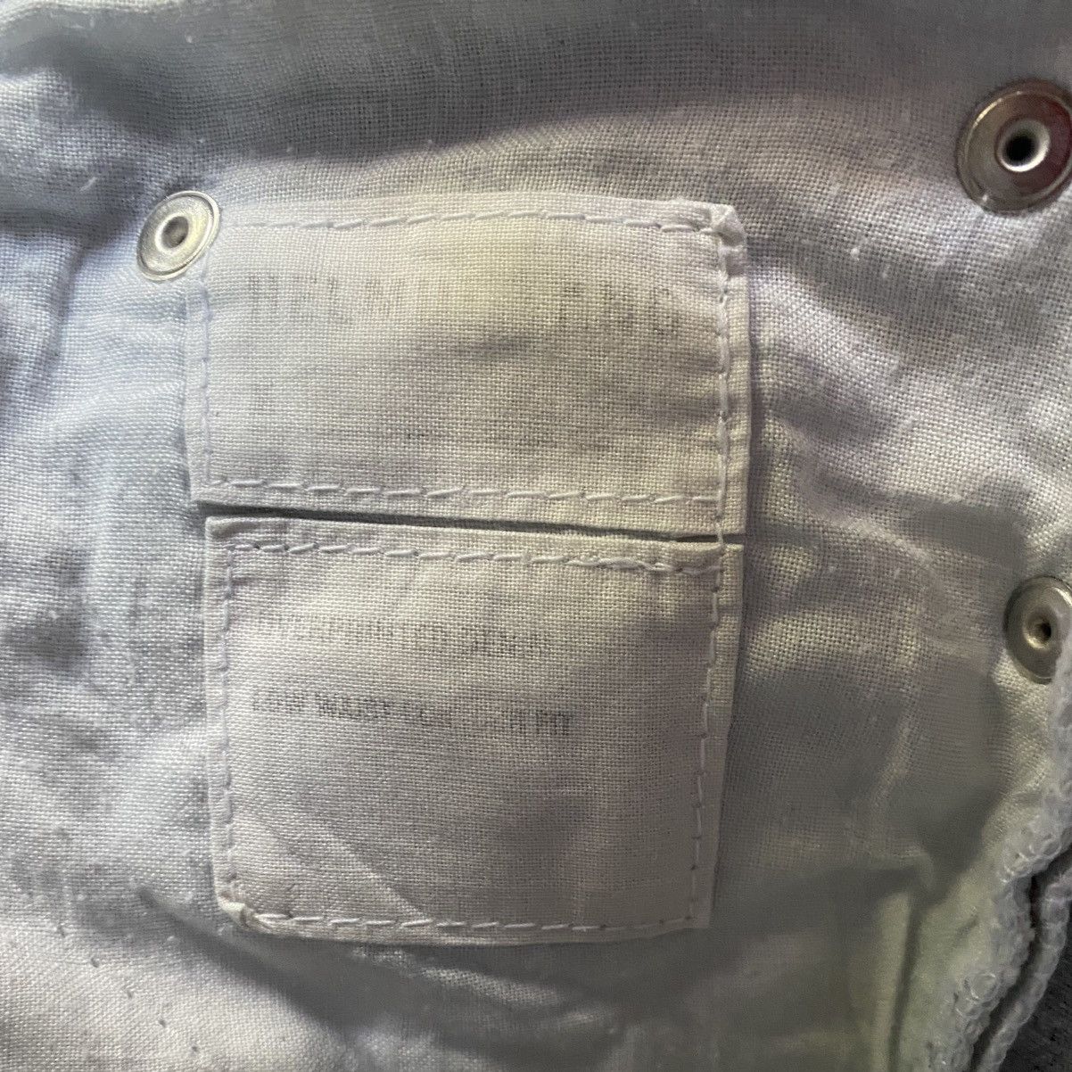 Helmut Lang Archive SS02 Overprint Denim Size US 28 / EU 44 - 9 Thumbnail