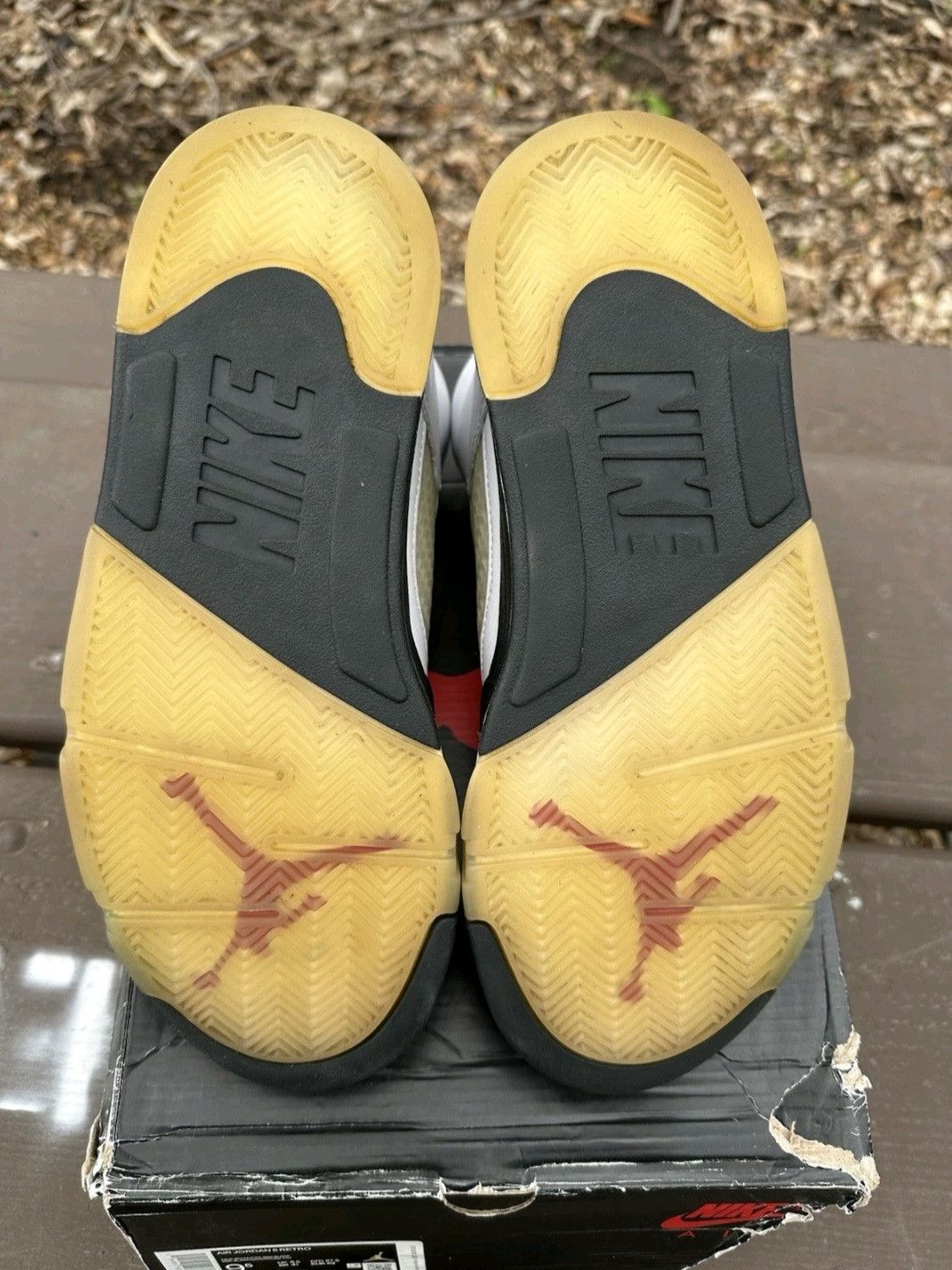 Jordan Brand Nike Air Jordan Retro 5 Fire Red 2020 DA1911102 Size 9.5 Men Size US 9.5 / EU 42-43 - 6 Thumbnail