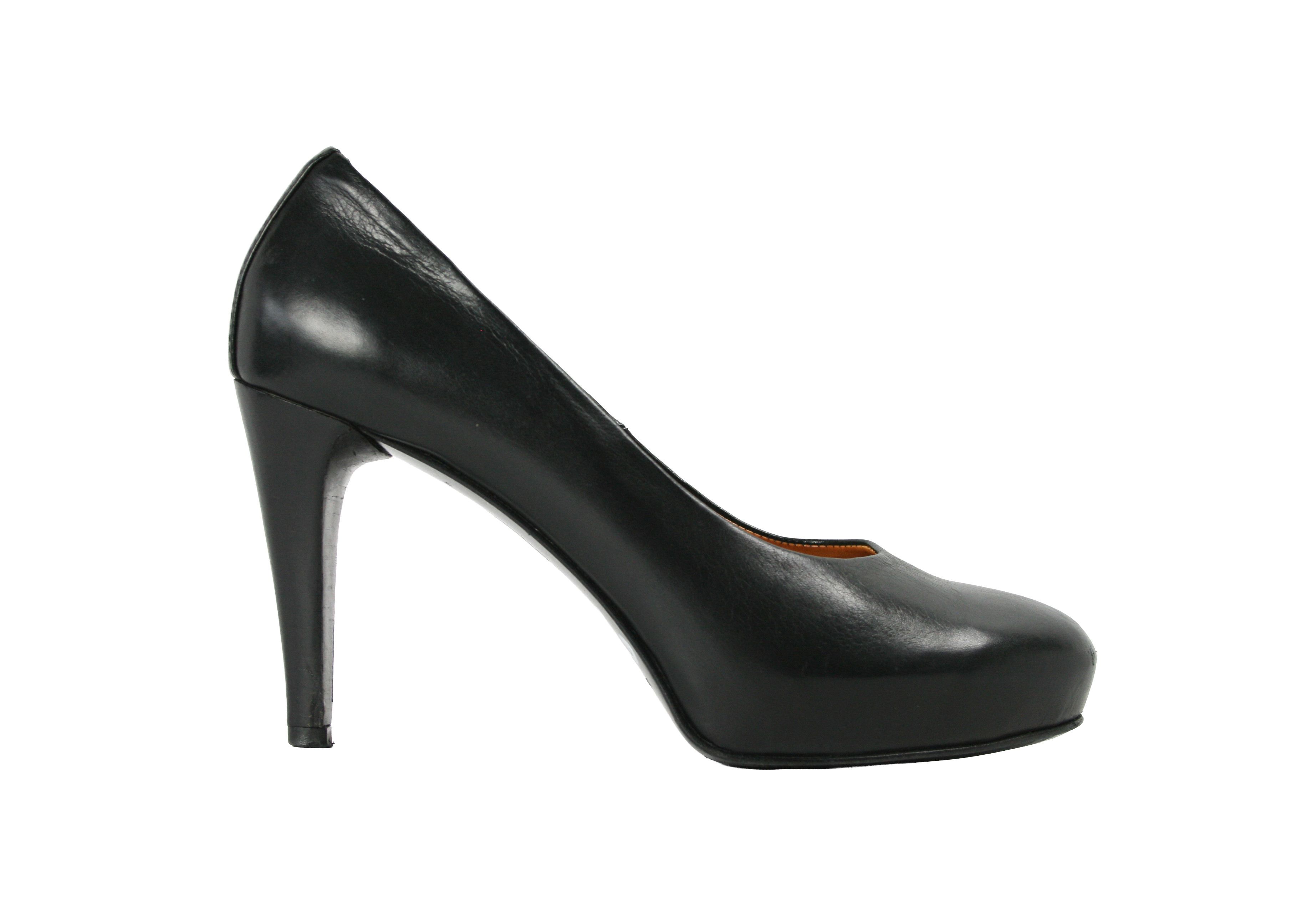 The Last Conspiracy Avant Garde Leather Heels Size US 9 / IT 39 - 2 Thumbnail