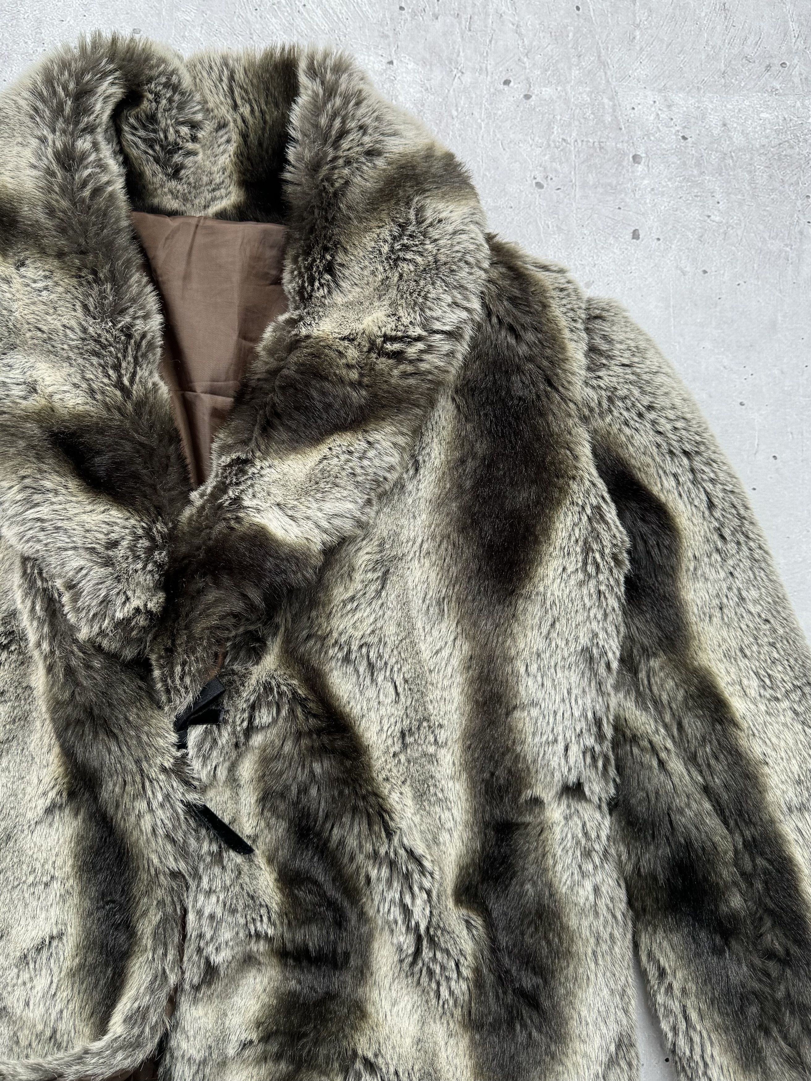 Other Vintage Faux Fur Coat Size M / US 6-8 / IT 42-44 - 3 Thumbnail