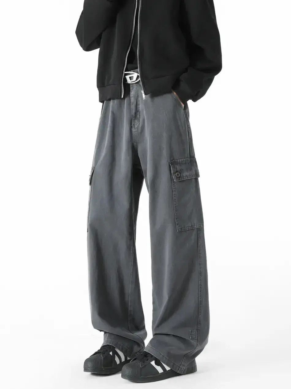 Japanese Brand Retro loose casual wide leg jeans Size US 32 / EU 48 - 1 Thumbnail