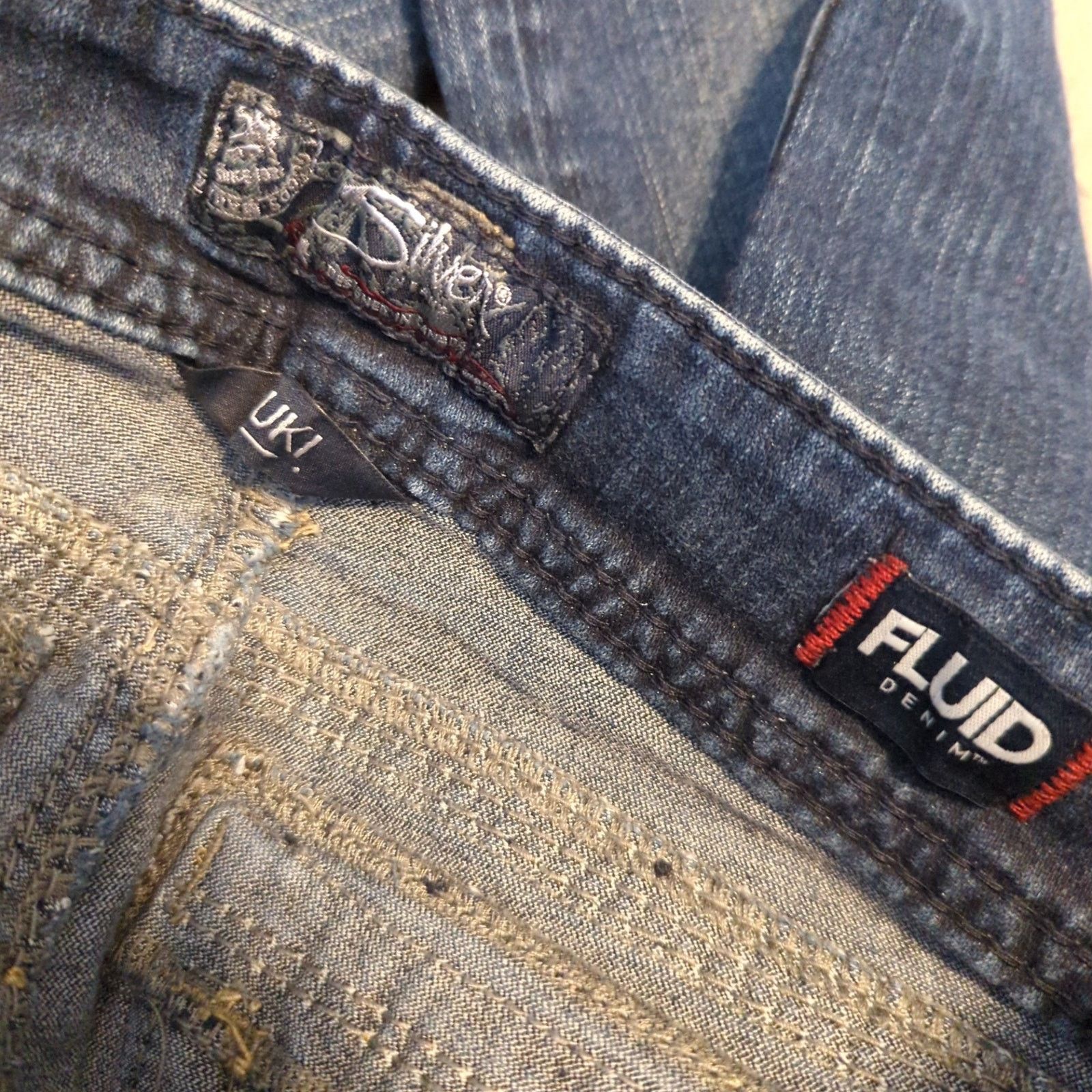 Other SILVER Suki Fluid Denim Boot Cut Jeans W26 Size 26" / US 2 / IT 38 - 9 Thumbnail
