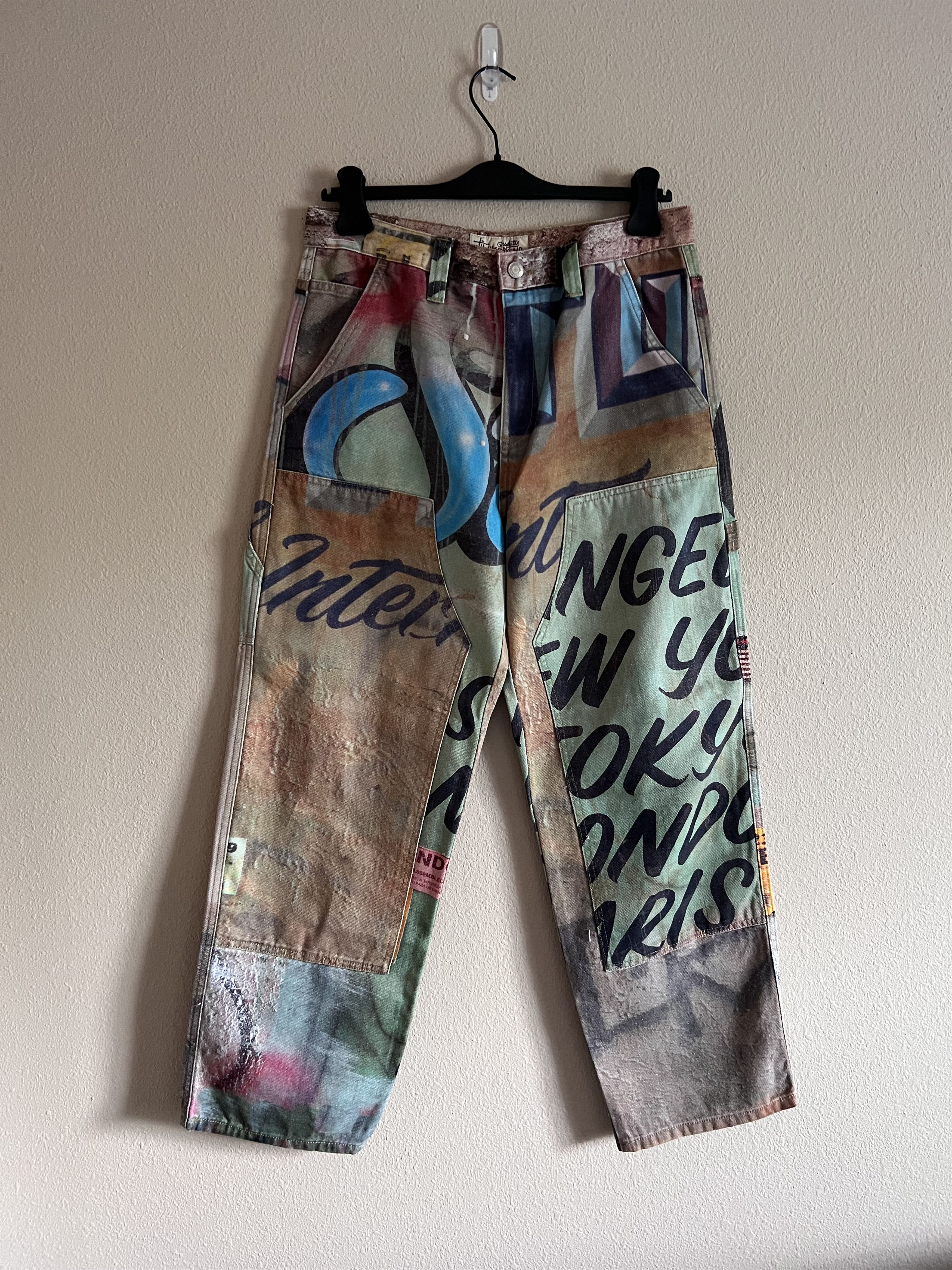 メンズSTUSSY WORK PANT ALFONSO CANVAS 34