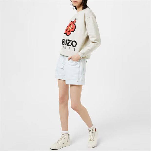 Kenzo o1g2r1mq1024 School High Top Trainers in Cream Size US 6 / IT 36 - 6 Thumbnail
