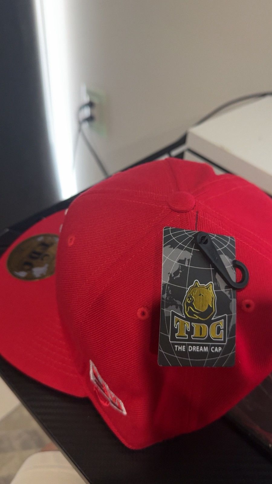 Playboi Carti YVL Playboi Carti Hat Red 7 3/8 Size ONE SIZE - 3 Thumbnail