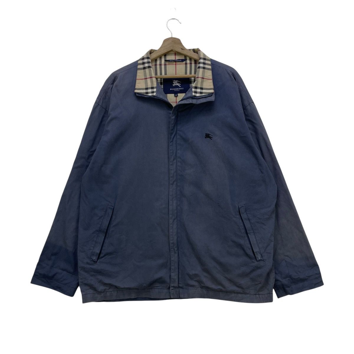 Burberry × Vintage 💥Vintage Burberrys London Nova Check Bomber Jacket Made In Size US M / EU 48-50 / 2 - 1 Thumbnail