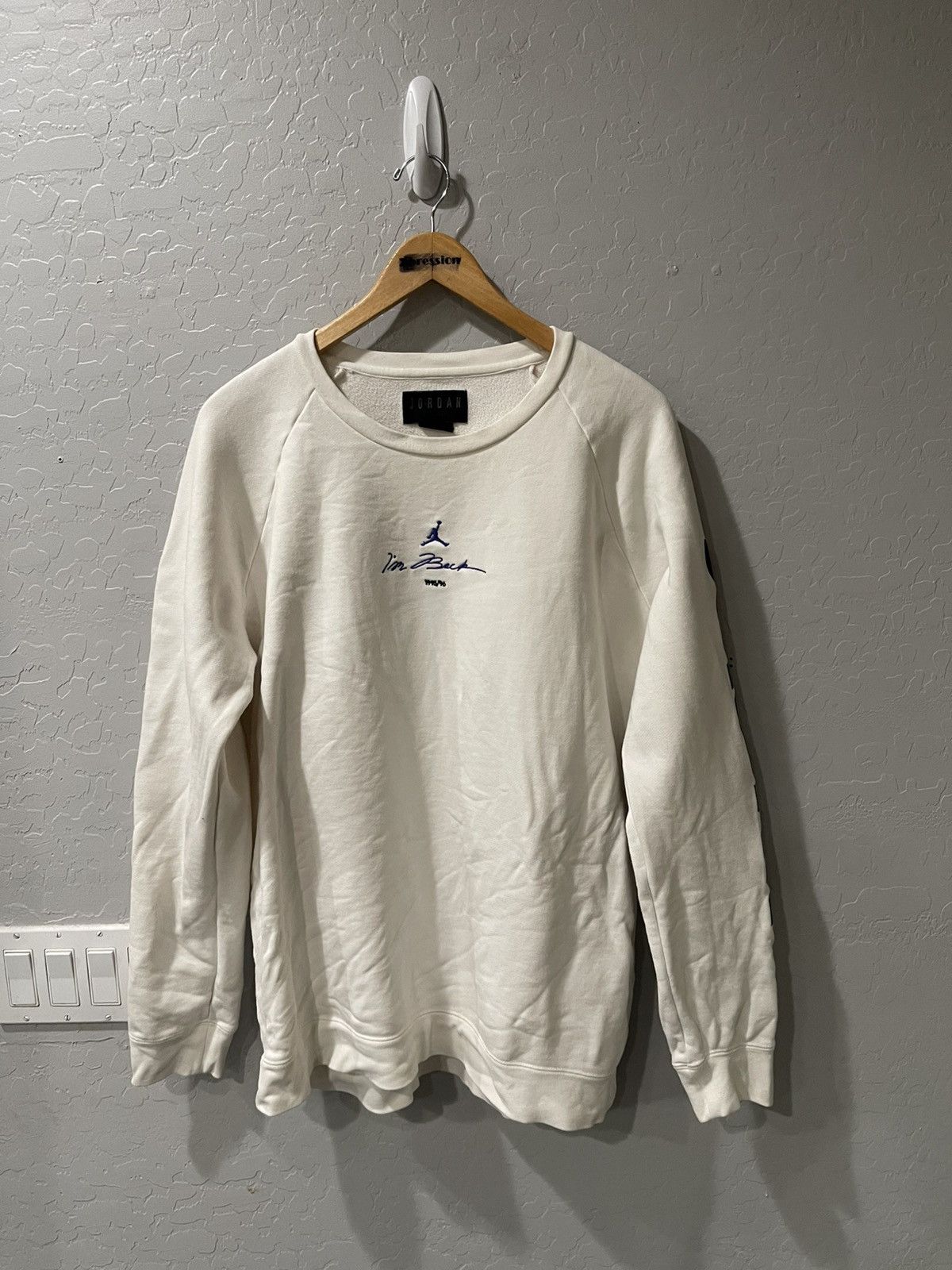 Jordan Brand NBA Nike Nike Jordan Concord 11 XI I m Back Sweatshirt Size XL Grailed