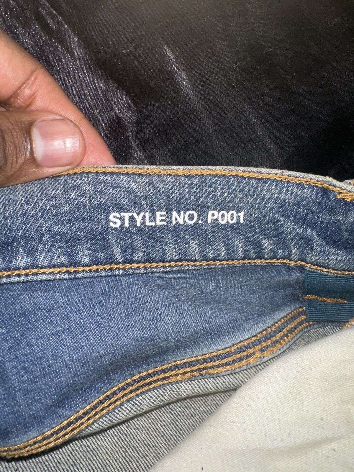 Purple Brand Purple Brand Blue Denim Jeans Size US 32 / EU 48 - 8 Thumbnail