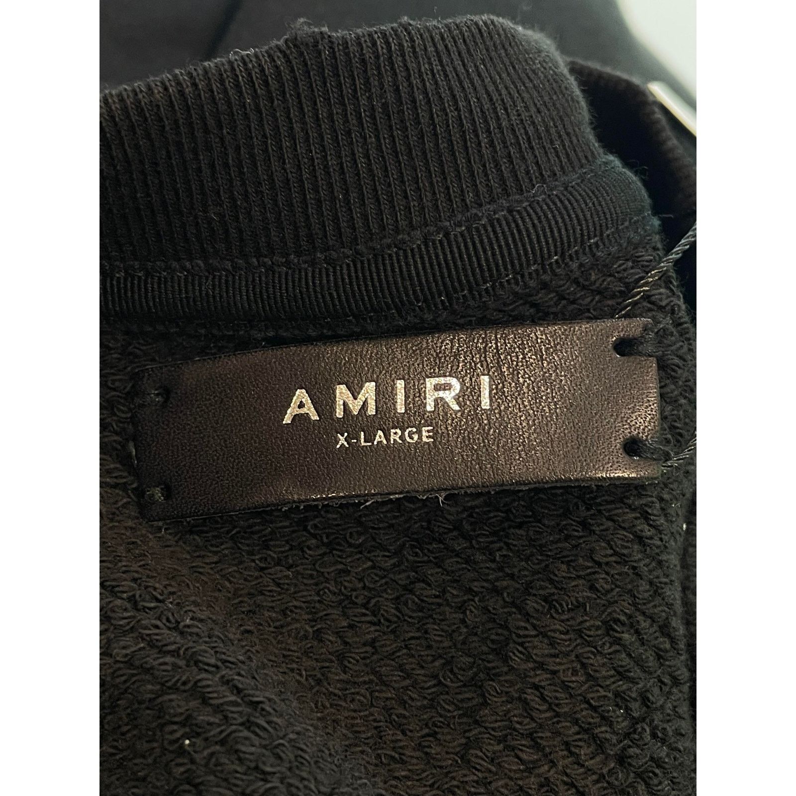 Amiri Amiri 'Pitbull' Black Crewneck Size US XL / EU 56 / 4 - 4 Thumbnail