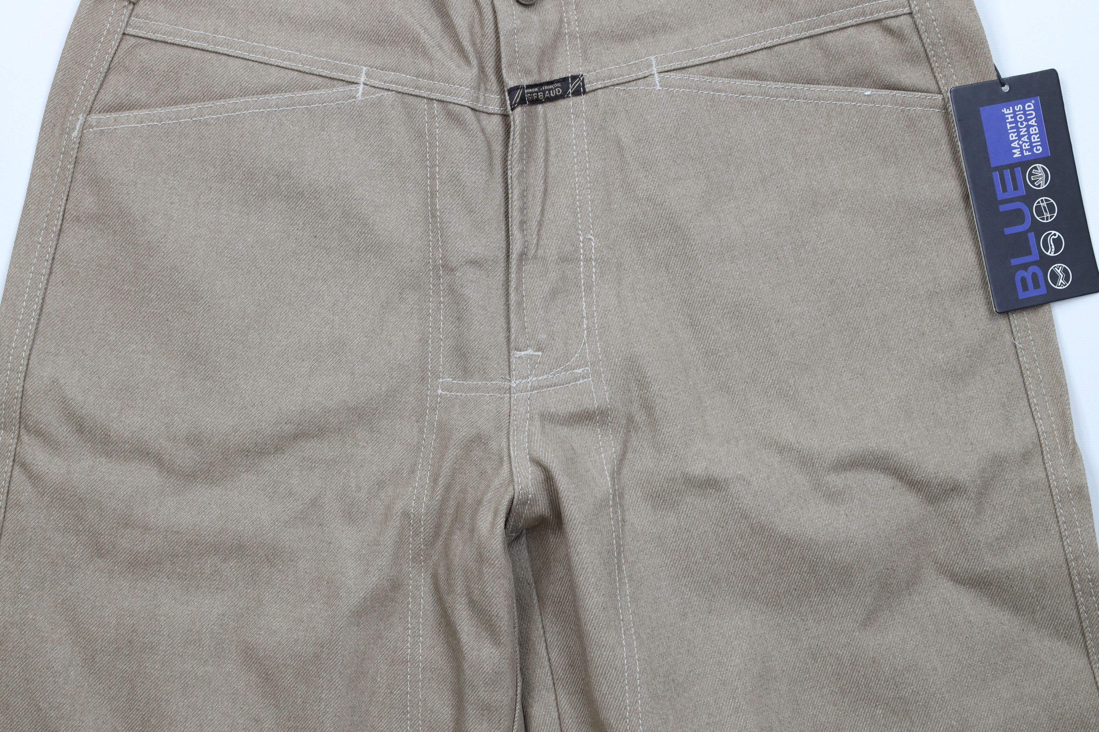Marithe + Francois Girbaud Deadstock Vintage 90s Marithe Francois Girbaud Denim Shorts Size US 33 - 3 Thumbnail